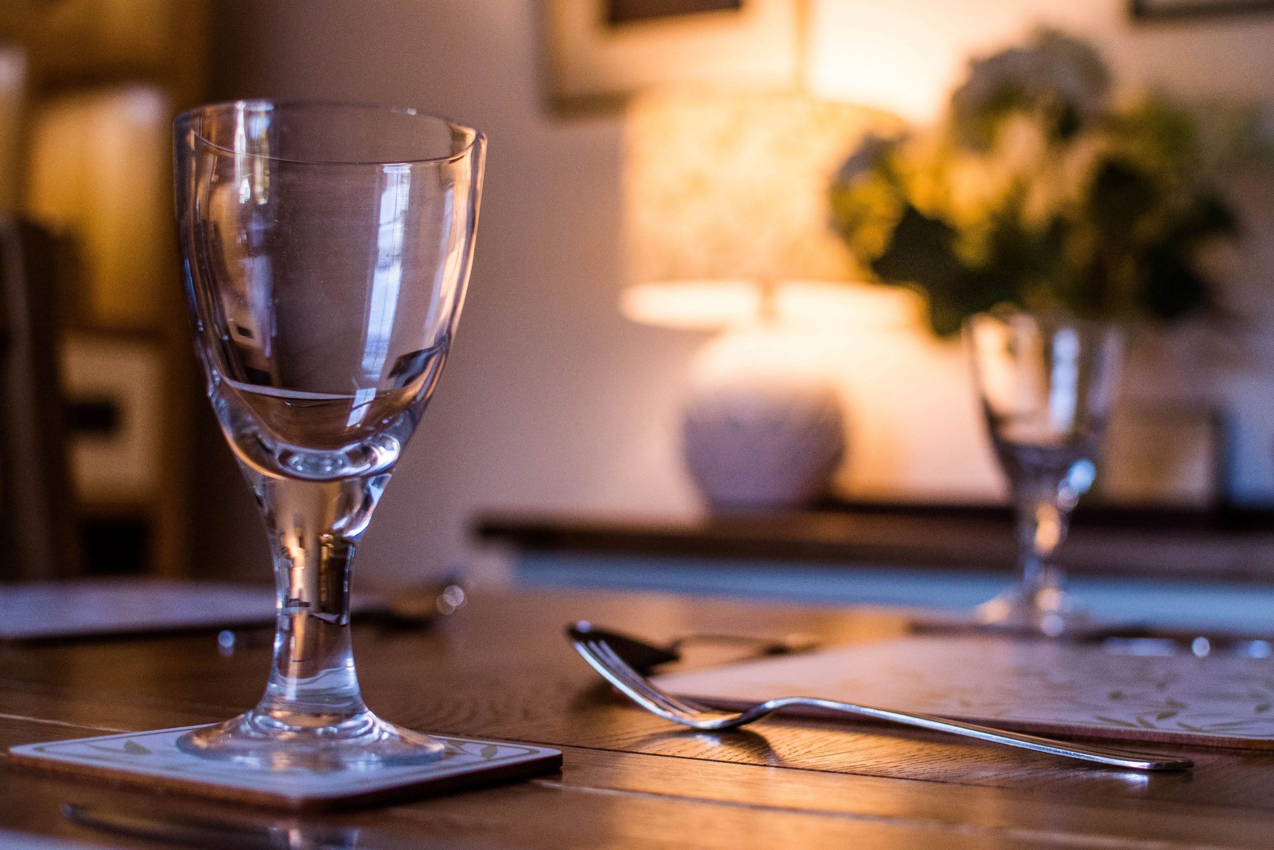 You can enjoy cosy dinners in at Spa Cottage