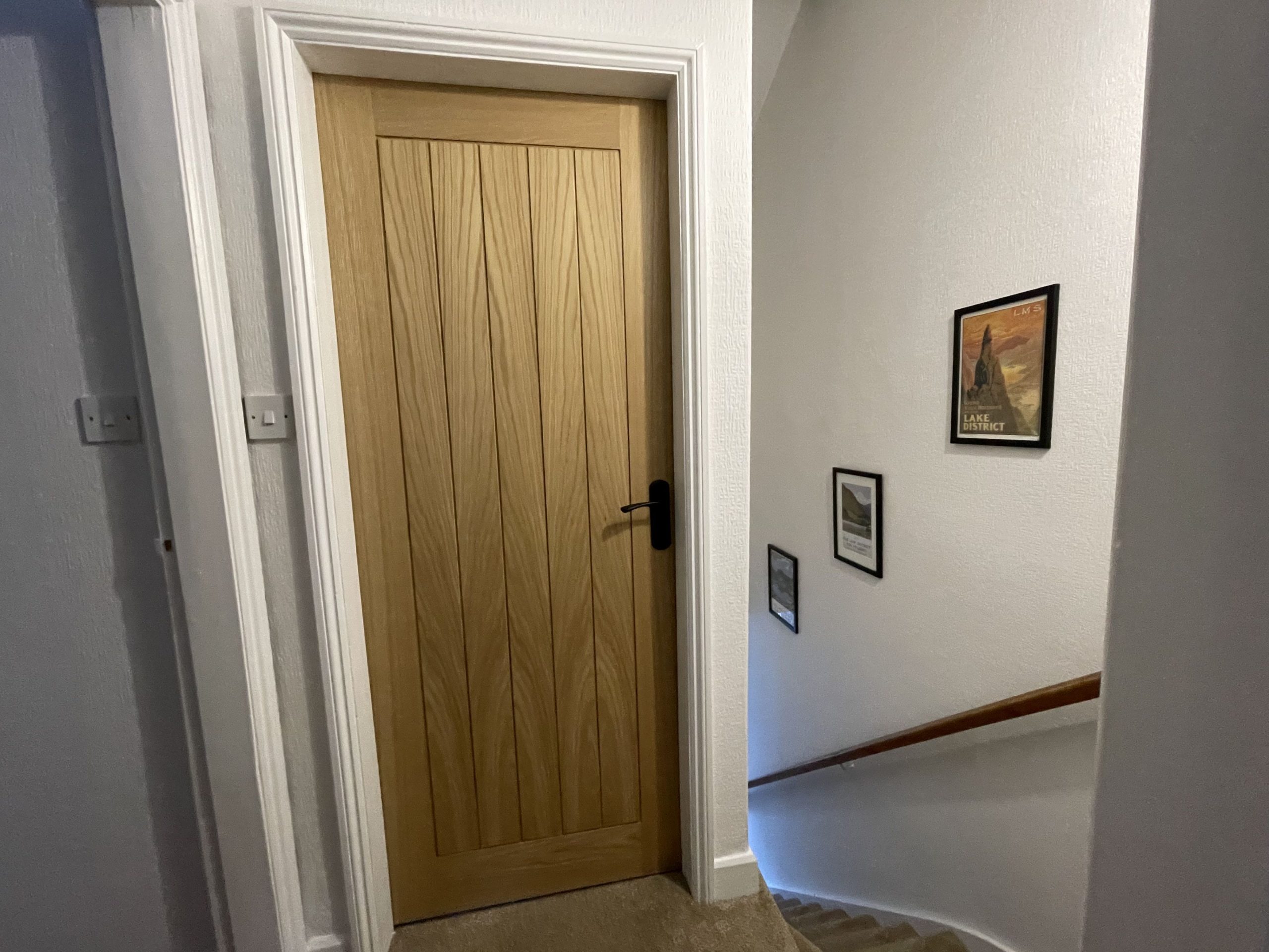 Artwork of local sights can be found throughout the property