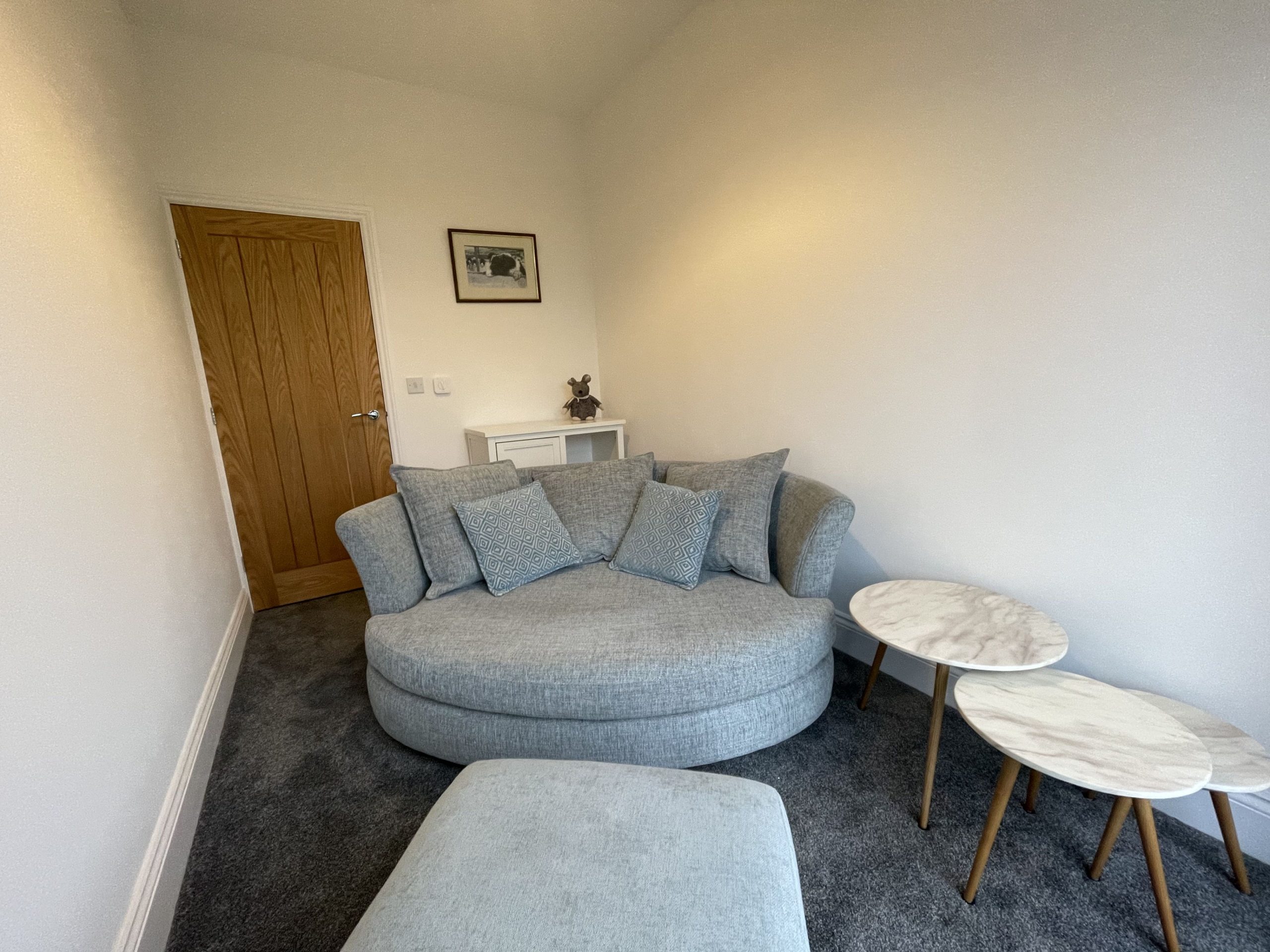 The snug is a lovely cosy area to enjoy some peace and quiet