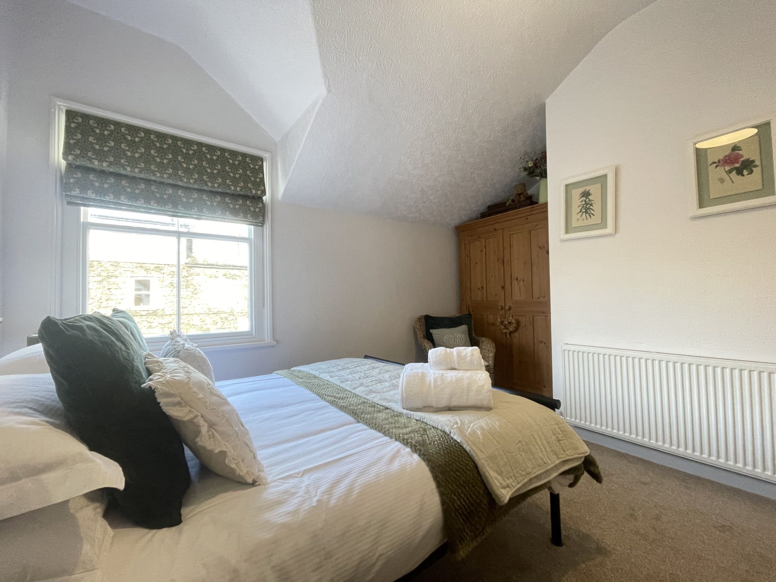 There is ample storage space for your luggage in the master bedroom