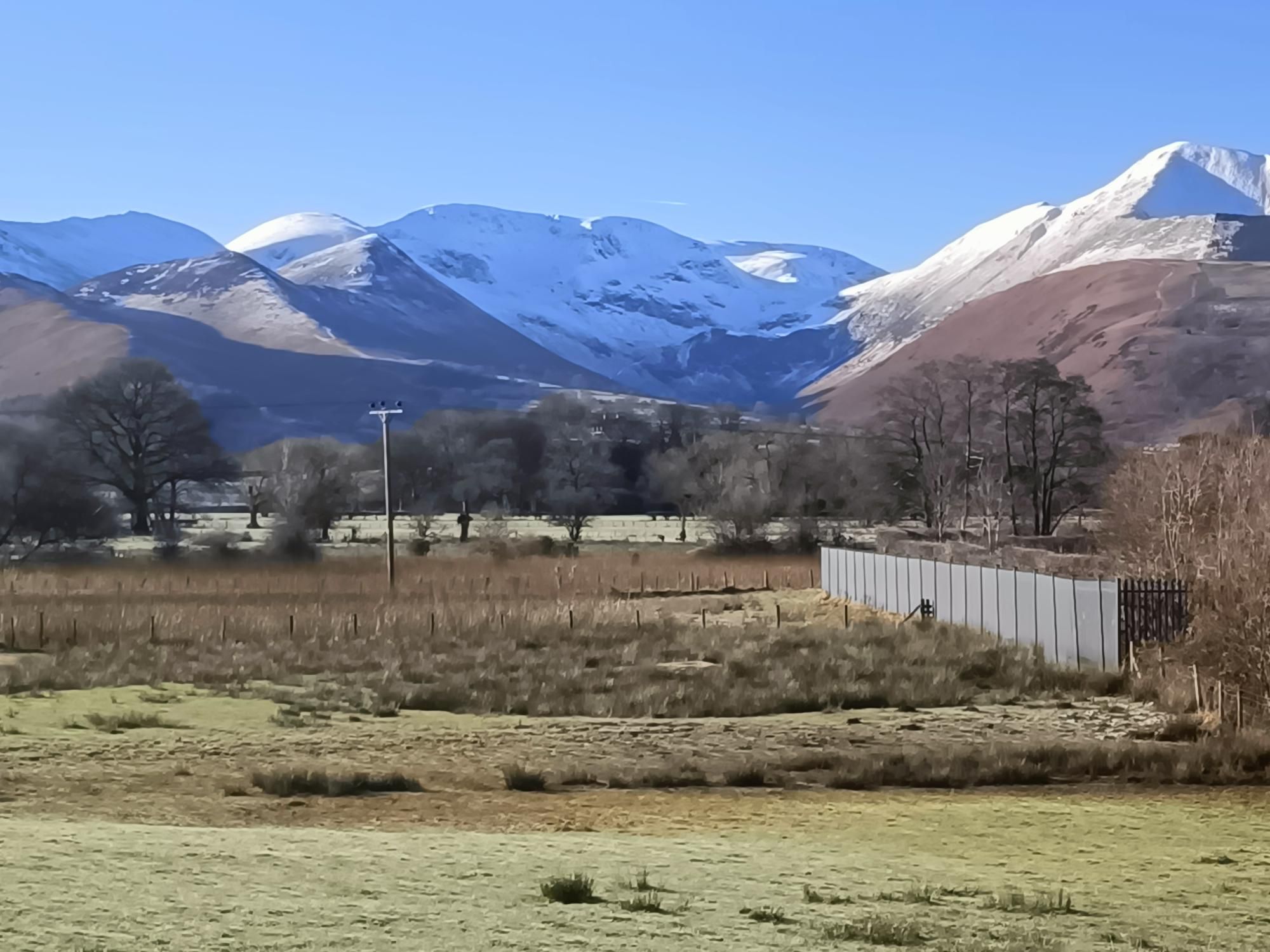A beautiful Winter's day in Keswick