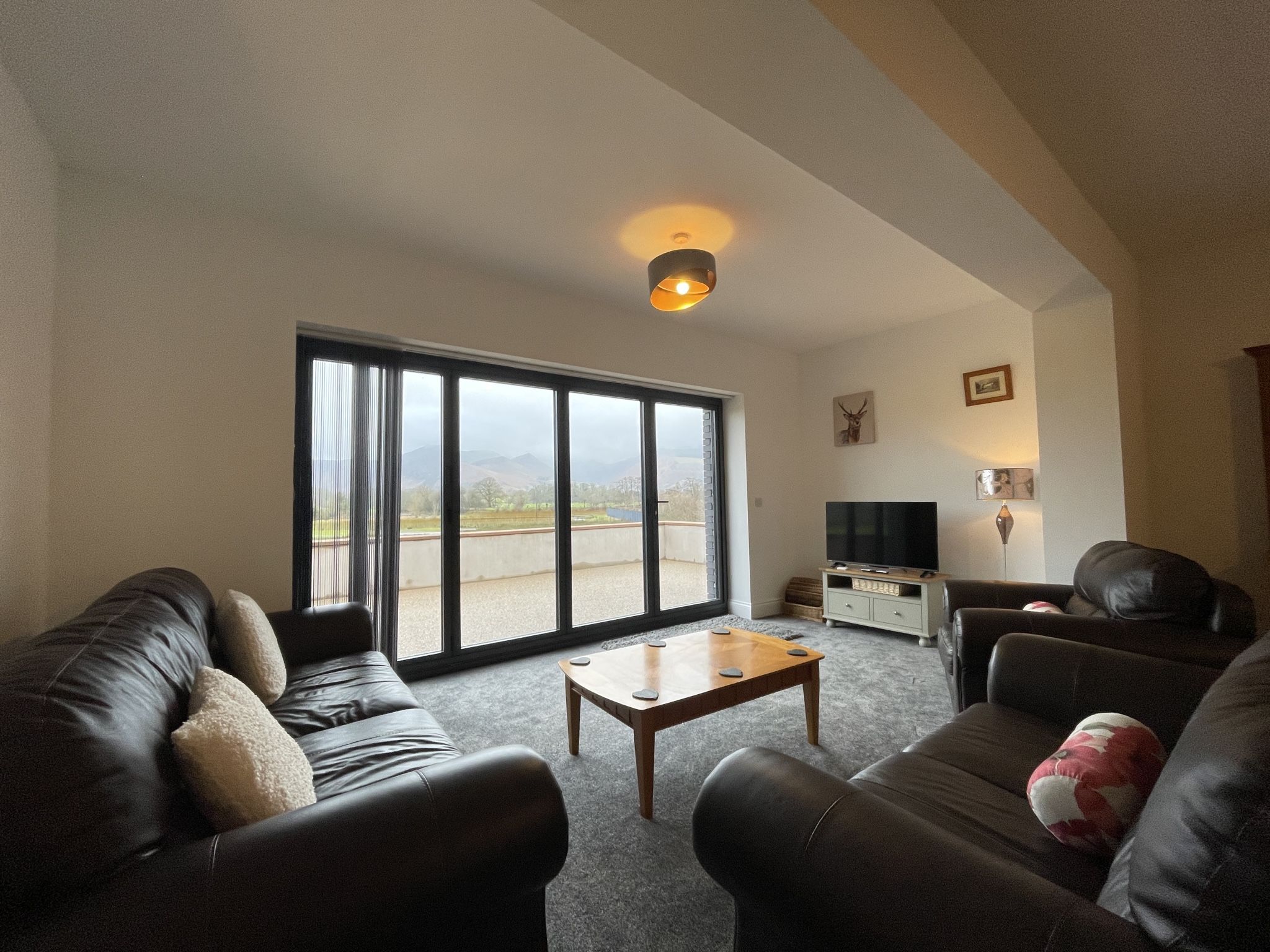 Enjoy the breath-taking views towards the north-western fells from the living room