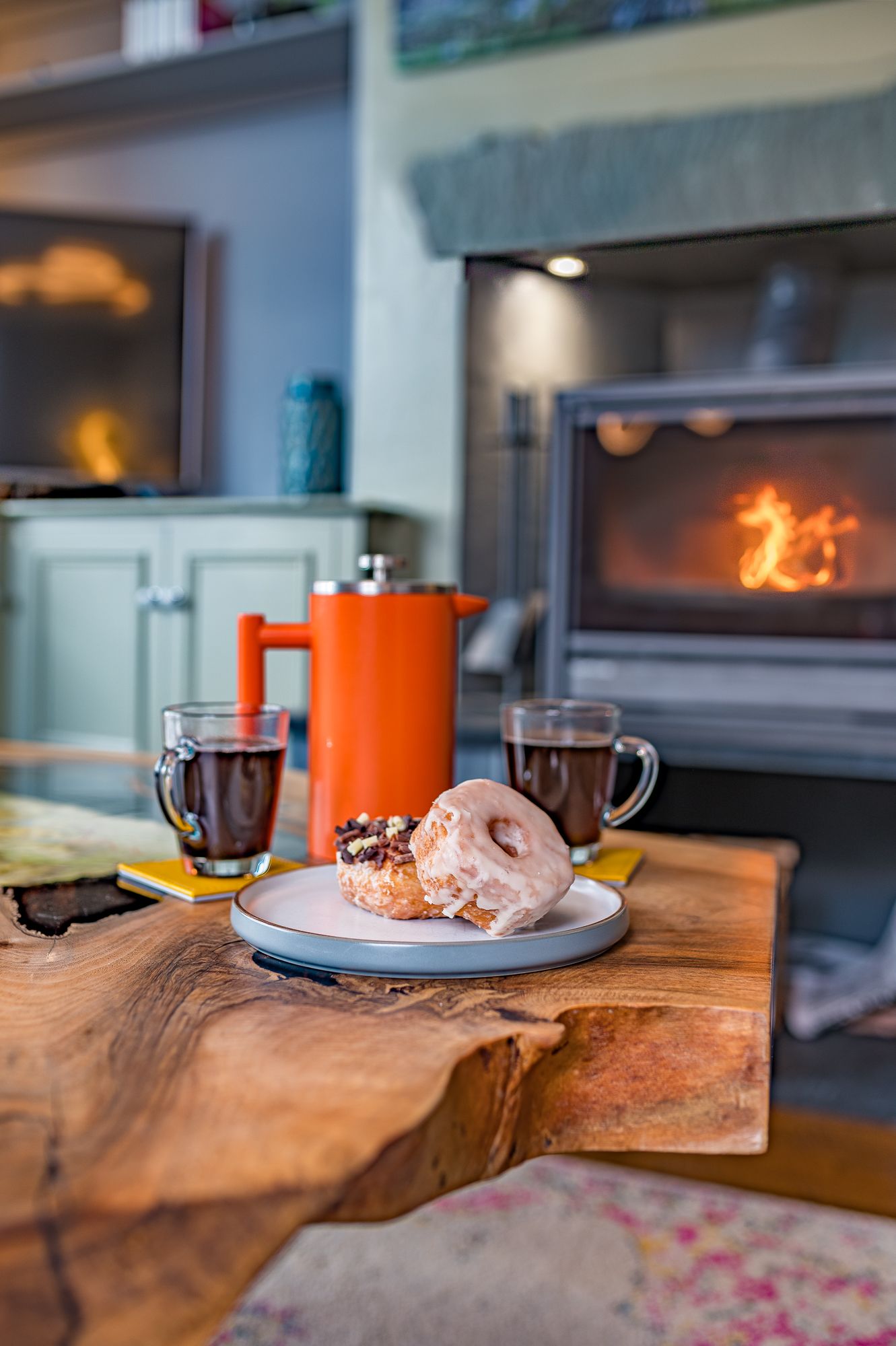 Breakfast time at The Eyrie