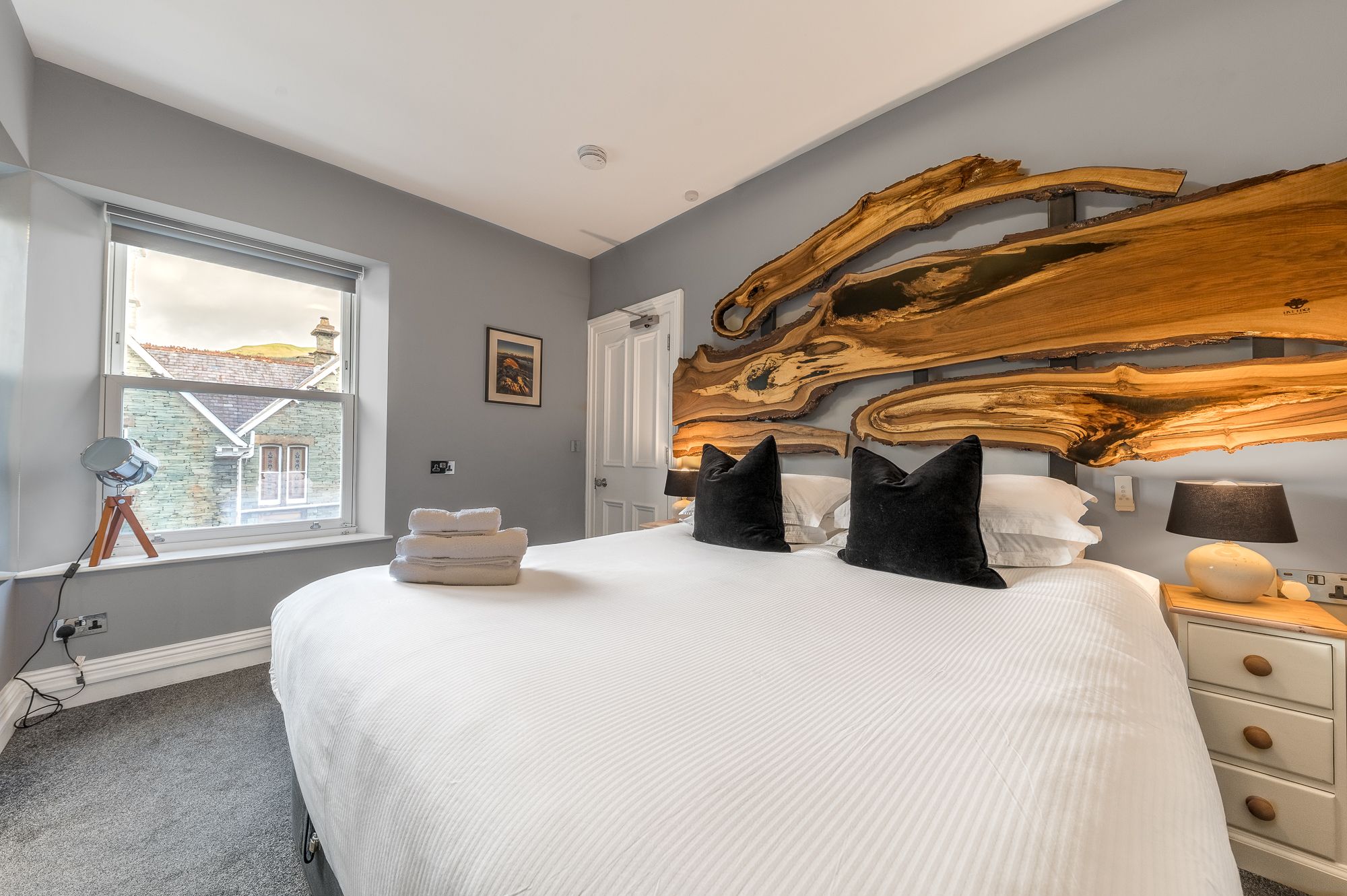 Another double room can be found on the second floor, this also contains a super-king bed