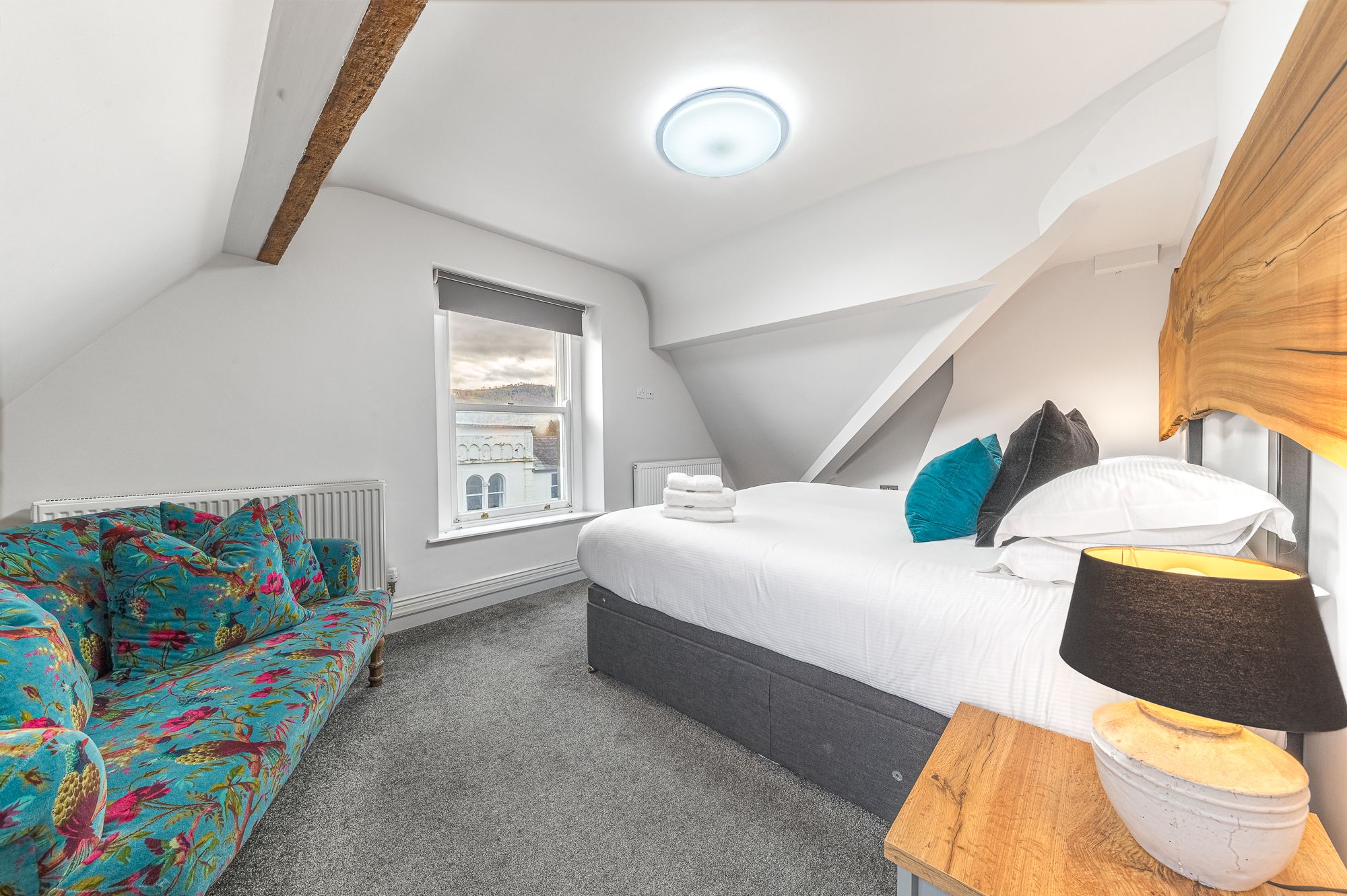 The property has a penthouse master suite spanning the whole of the third floor