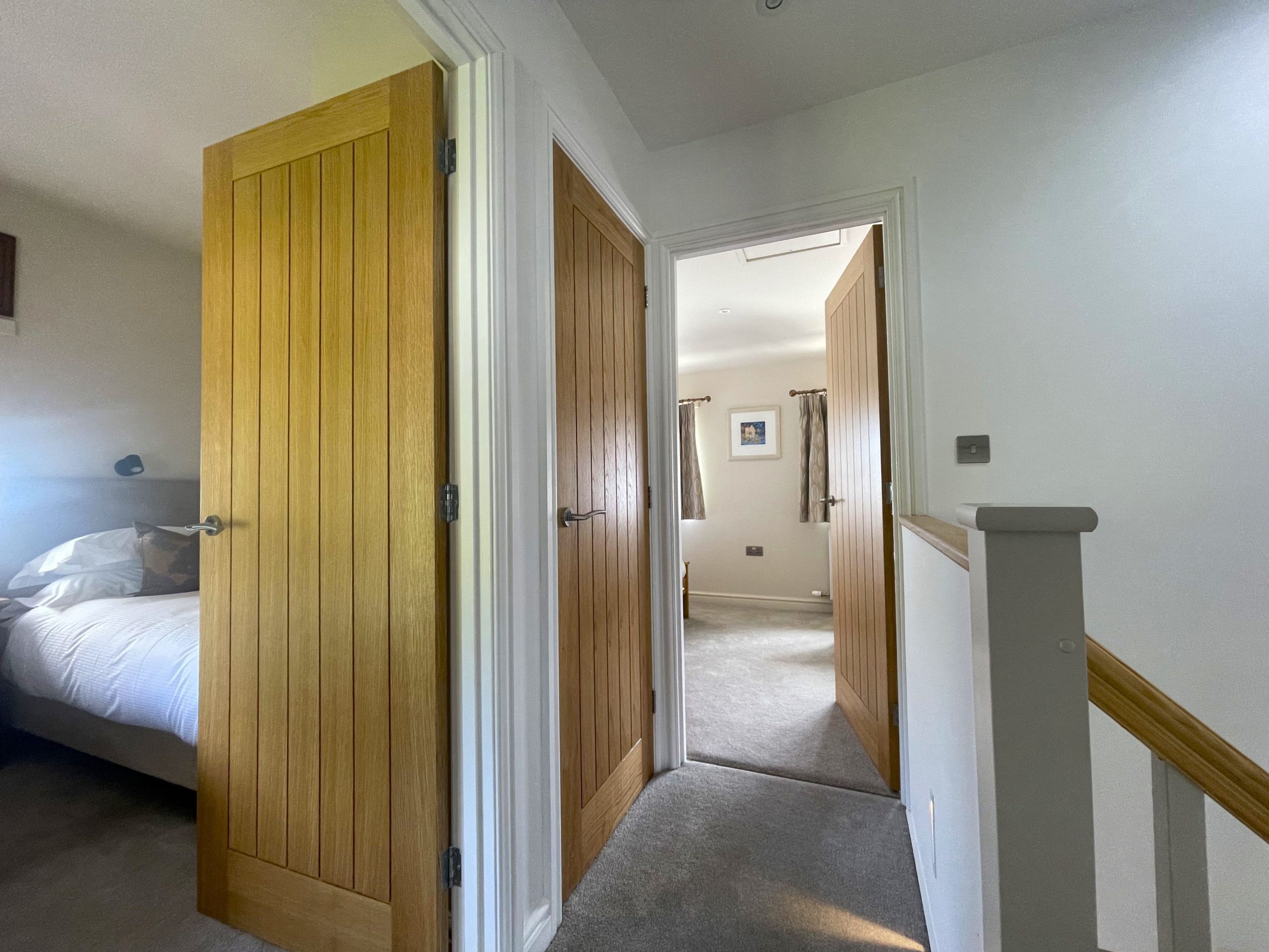 The cottage is set out over 2 floors