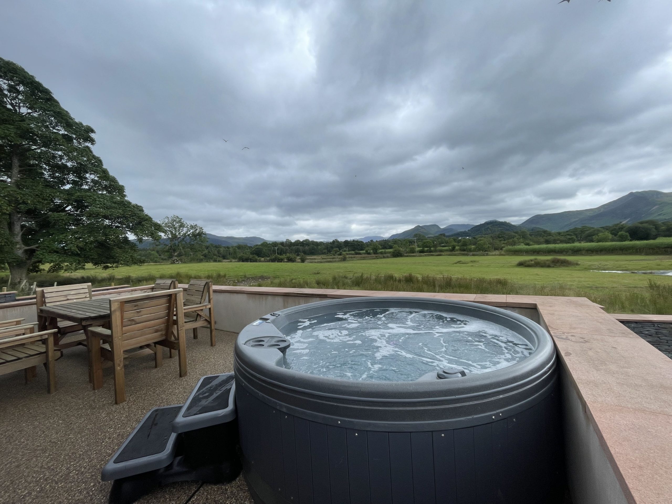 It is possible to hire a hot tub during your stay at Langrigg
