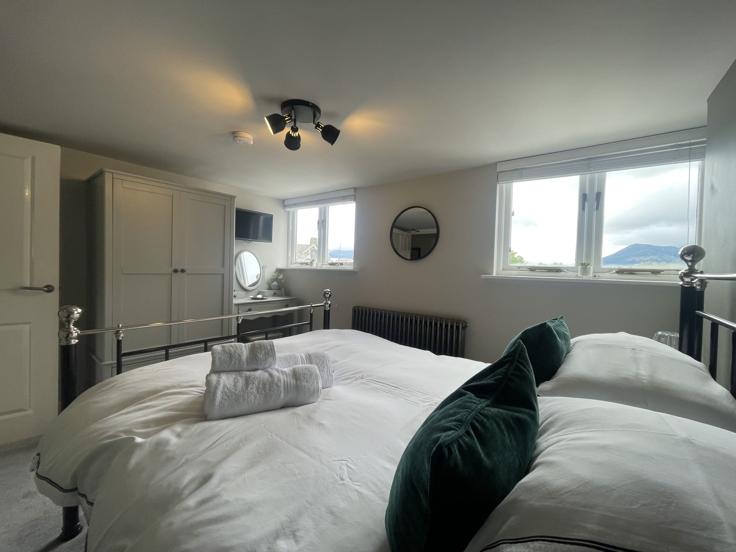 Plenty of storage for all your luggage in the master bedroom