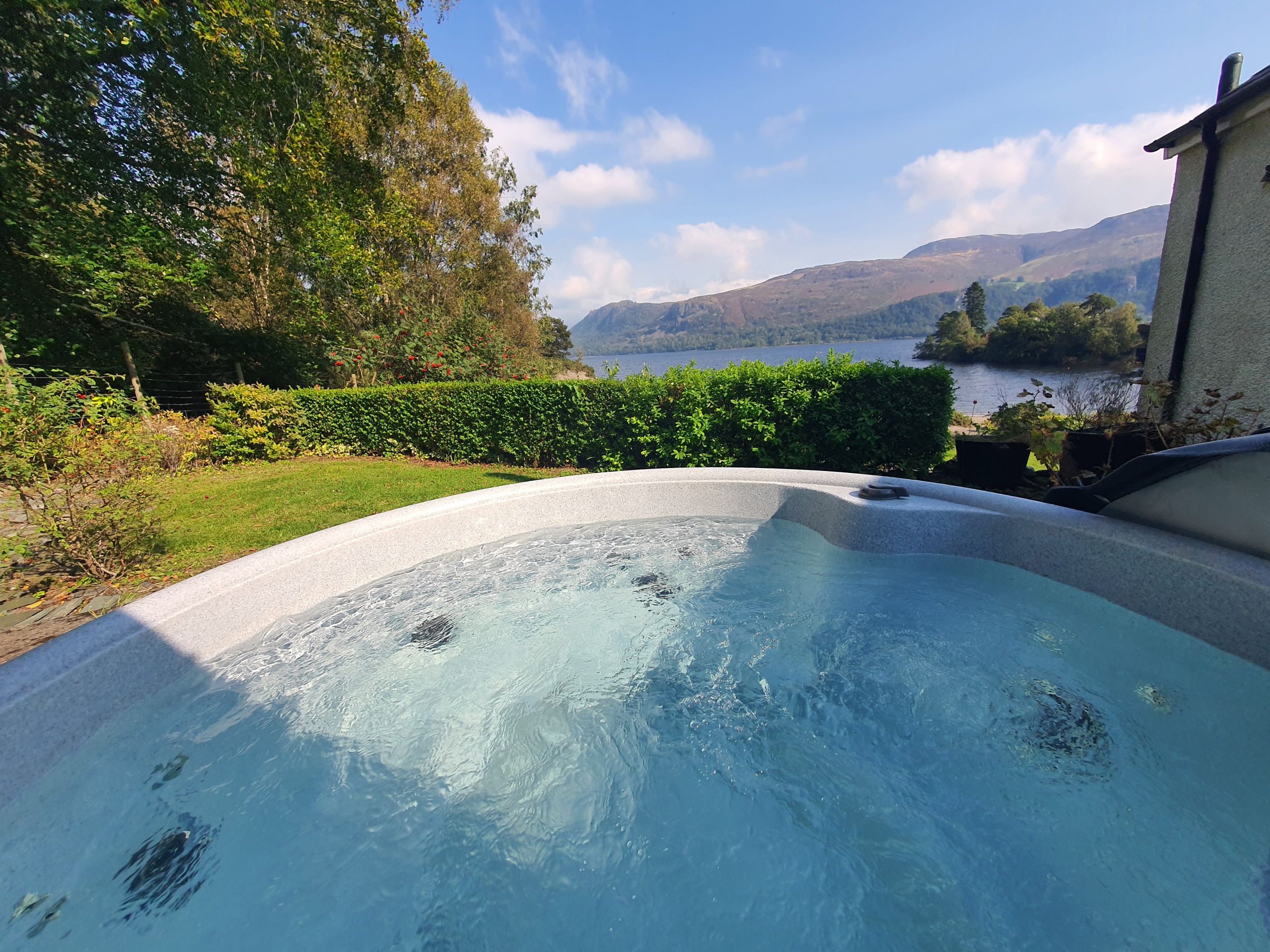 Indulge and unwind in a hot tub - available to hire 