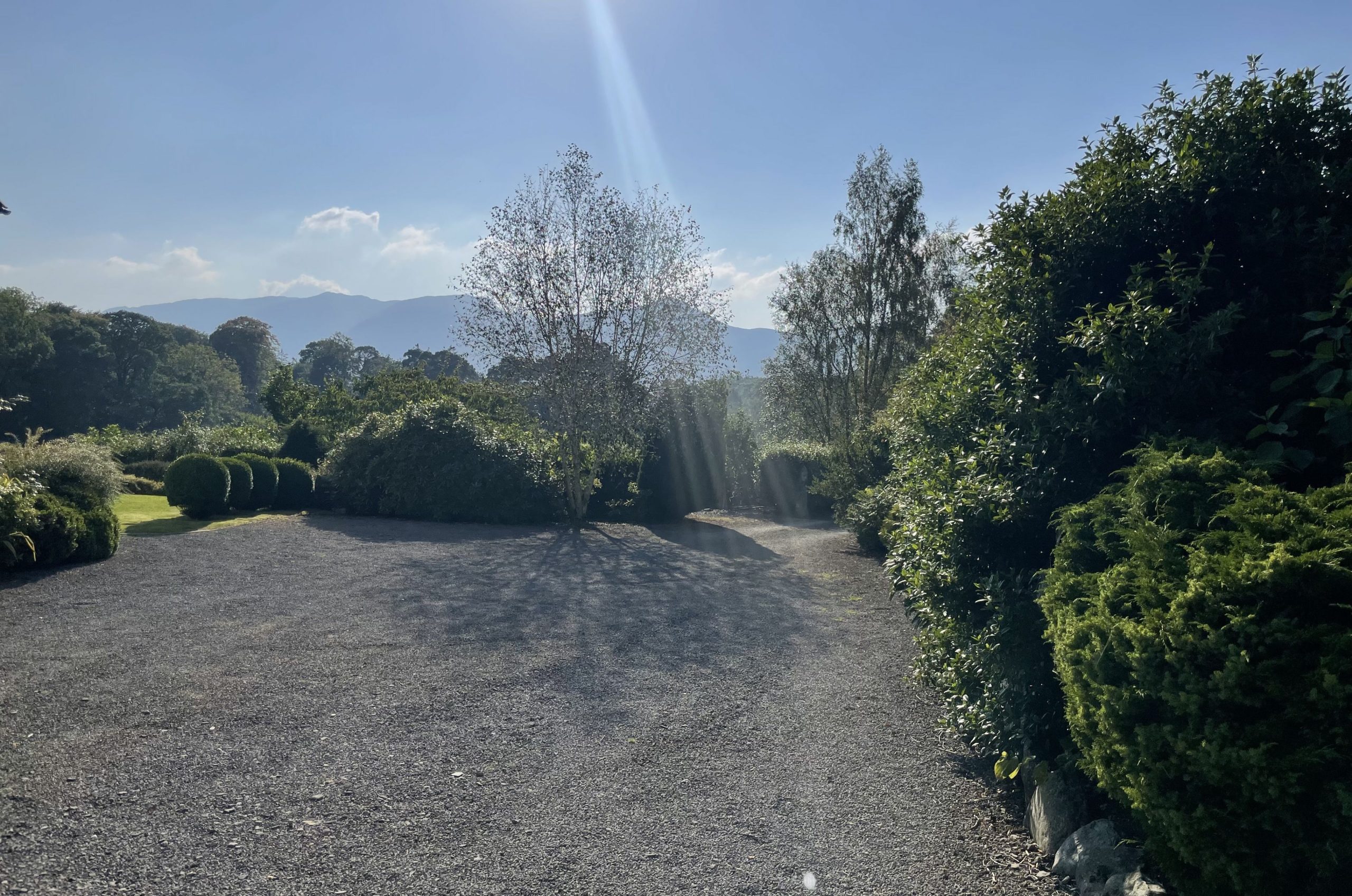 There is plenty of space to park at Deer Close