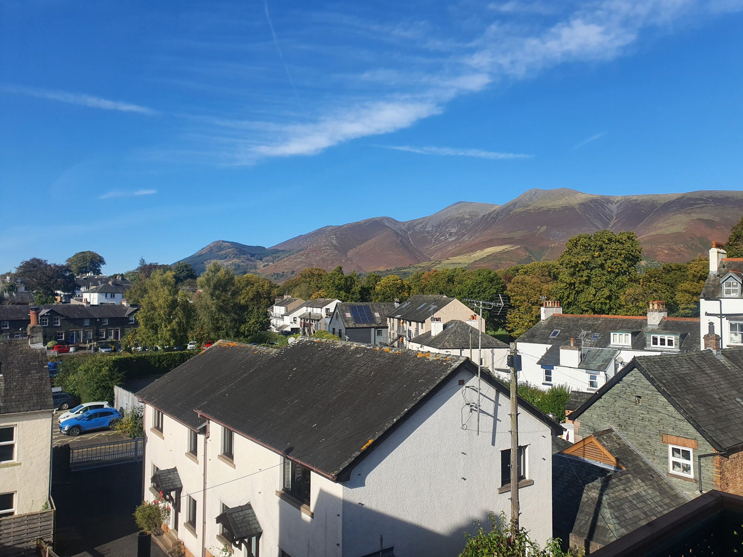 Enjoy fell views from the balcony 