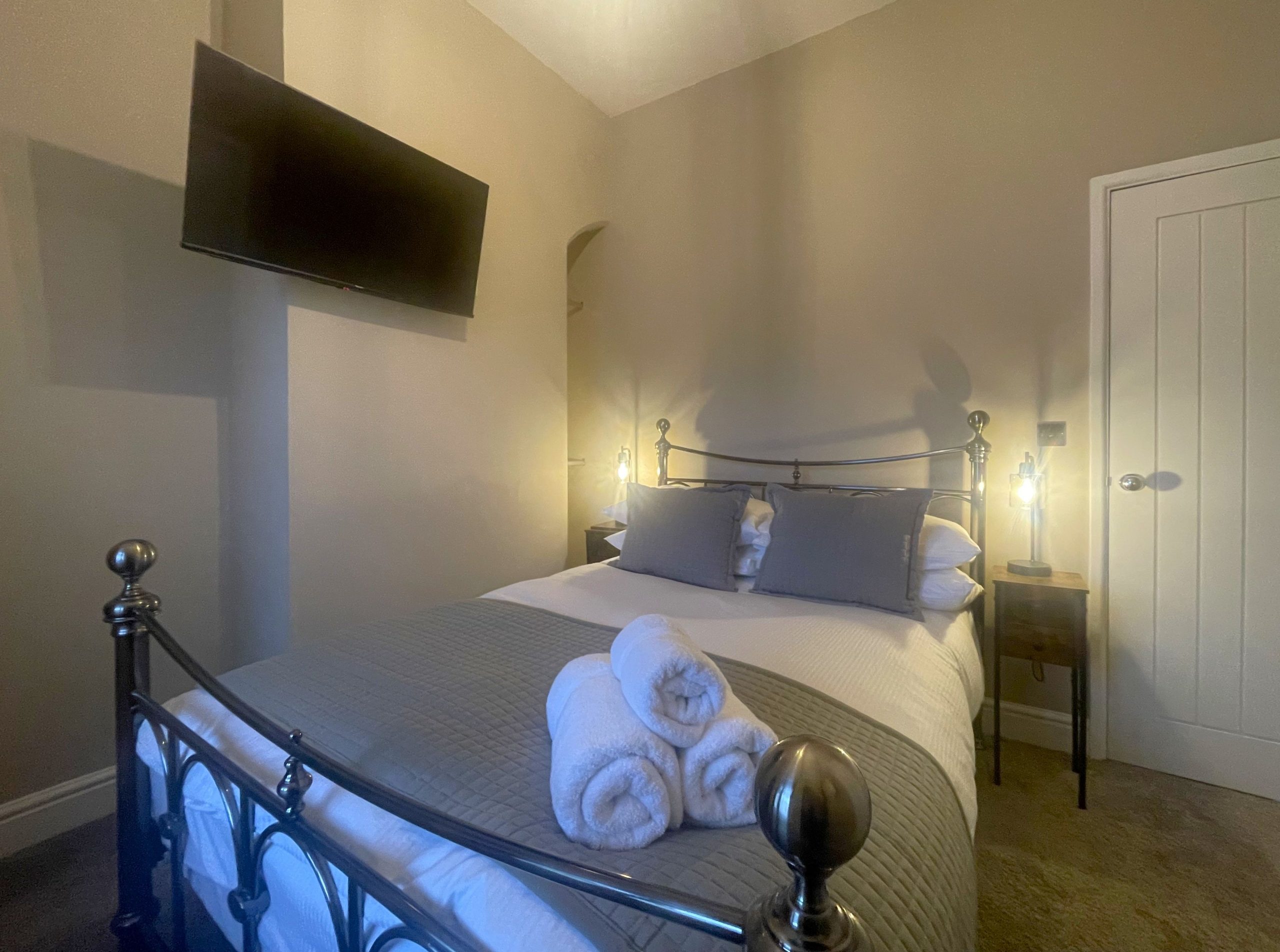 The addition of a Juliette balcony means that you can open this up to enjoy the surroundings from the comfort of your bed! 