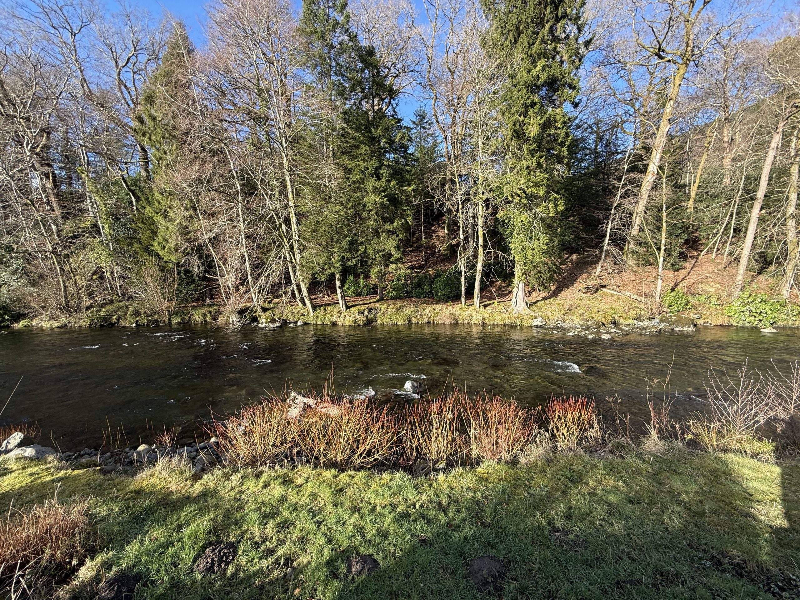 spectacular views of River Greta