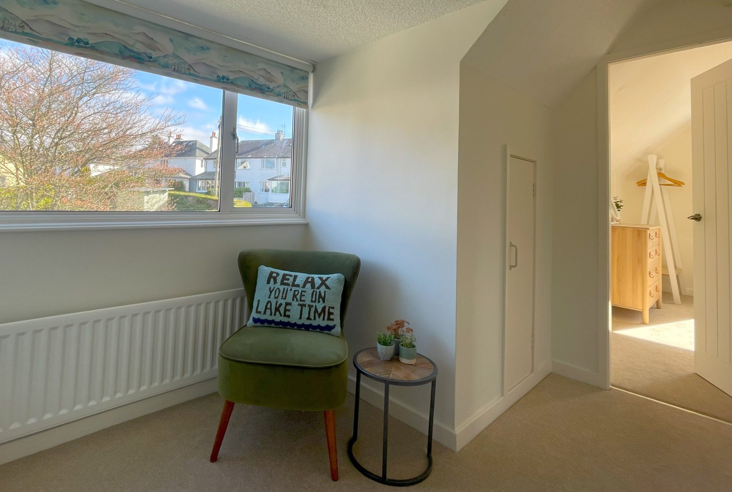 A cosy nook to enjoy the view or read a good book