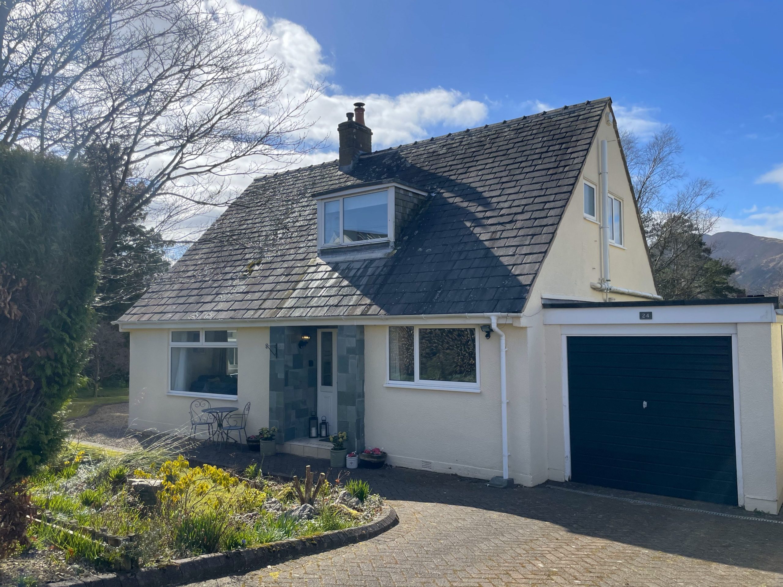 Fern cottage provides you with driveway parking