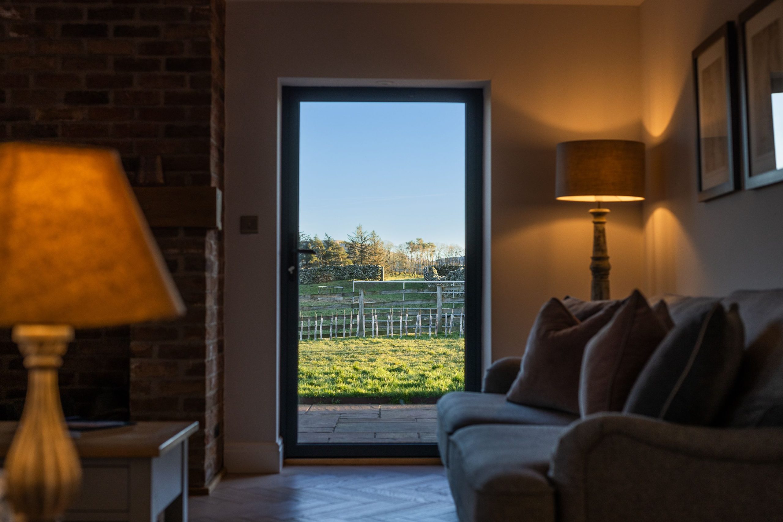 The property makes the most of the stunning views