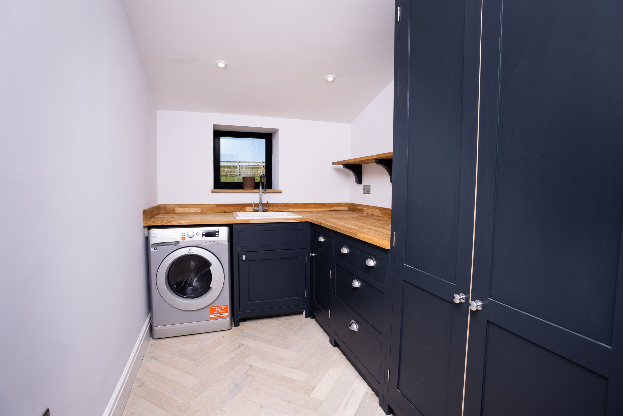 The property also has a utility space- perfect for storing wet kit and muddy boots