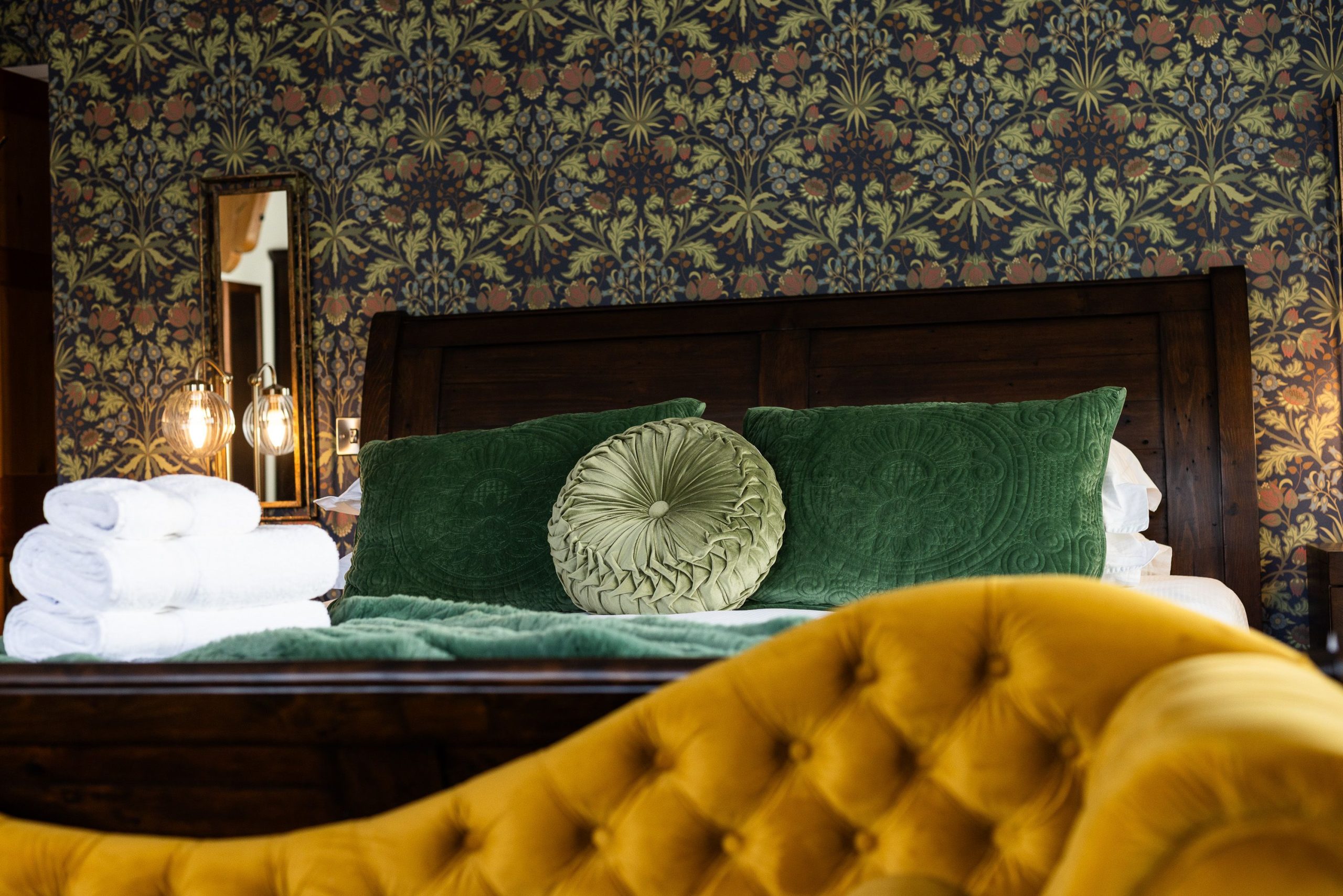  master bedroom with superking bed and views to Skiddaw