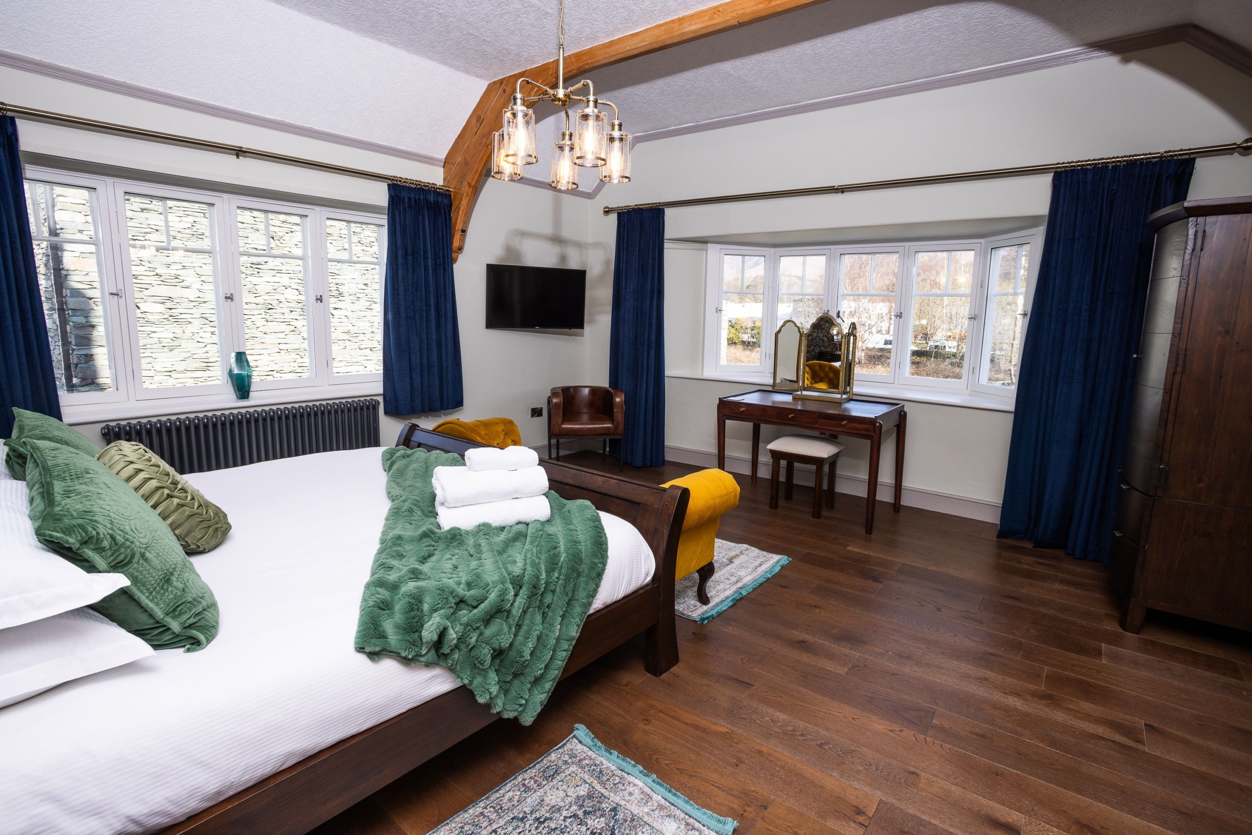 Enjoy views of Skiddaw from the comfort of your bed