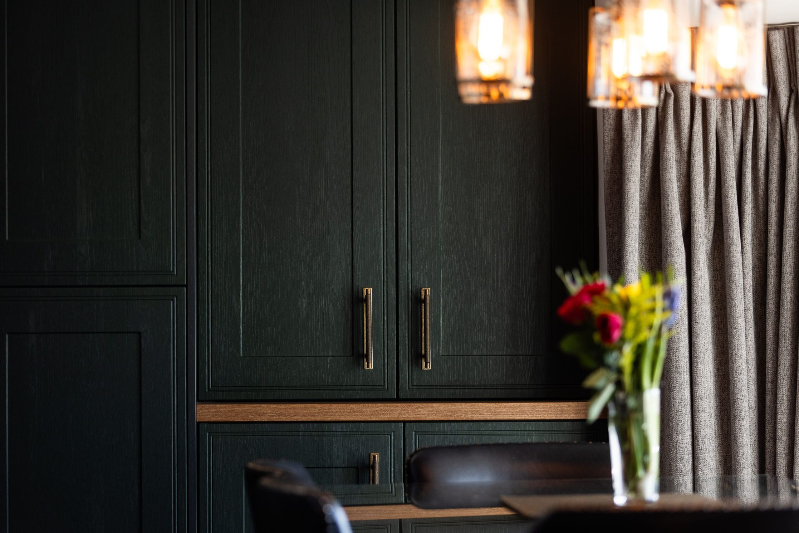 bespoke, fitted kitchen