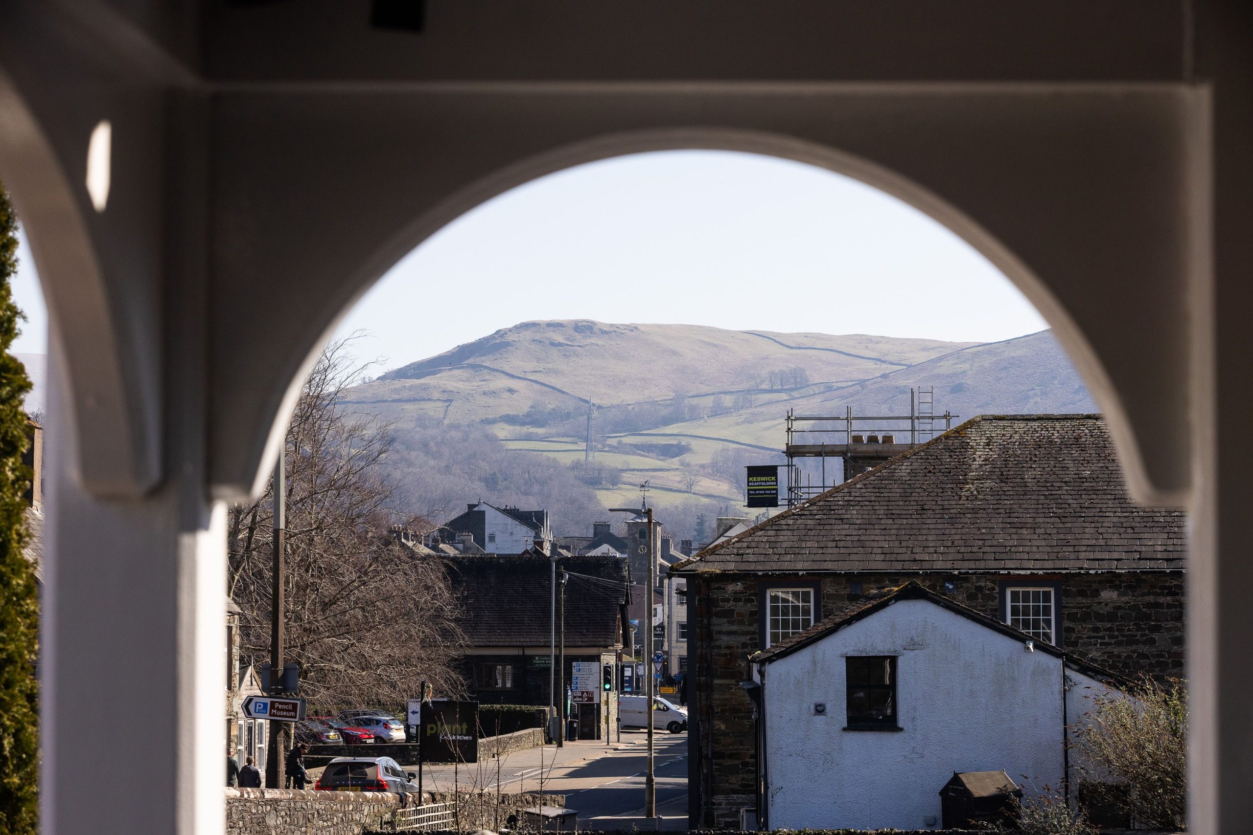 stunning skyline of Latrigg and Skiddaw 