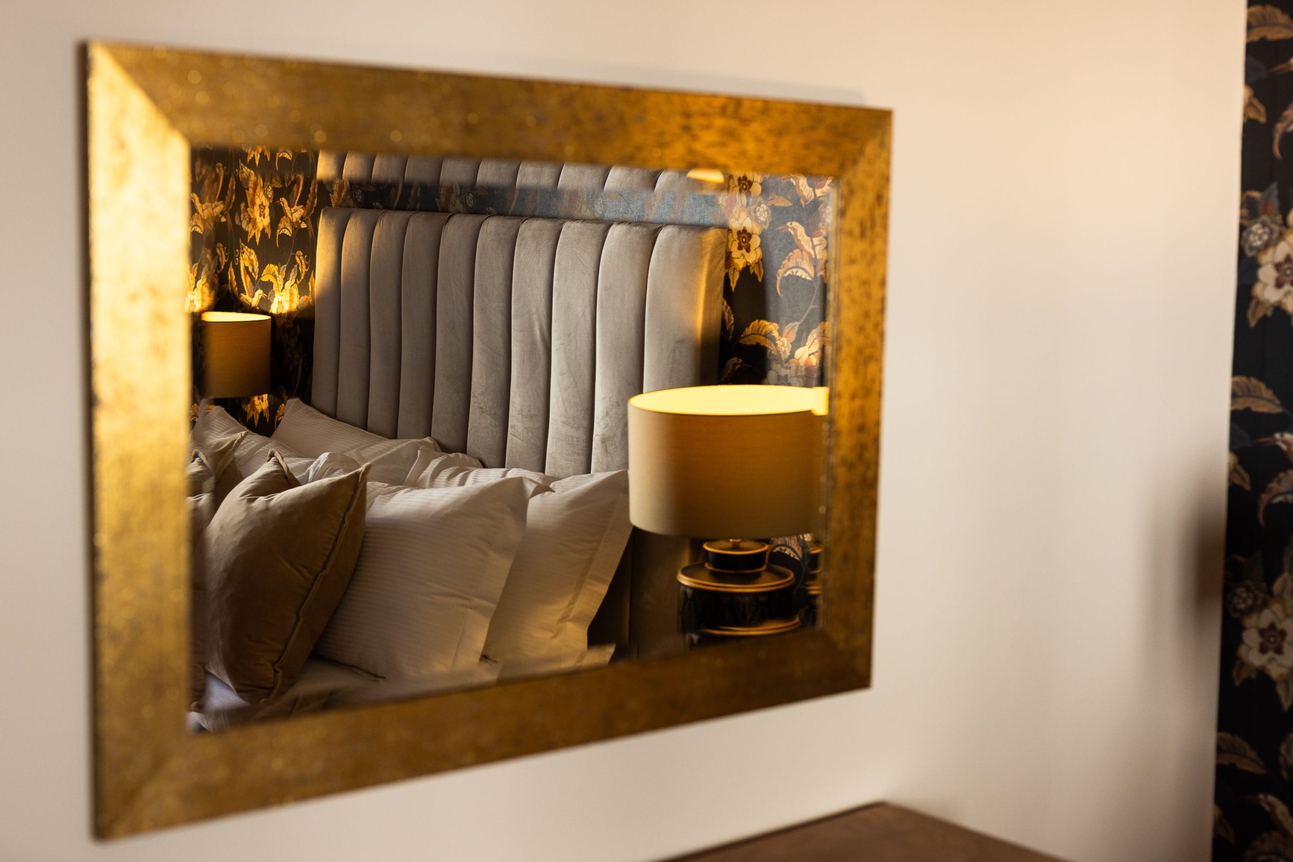 Each bedroom has been individually styled