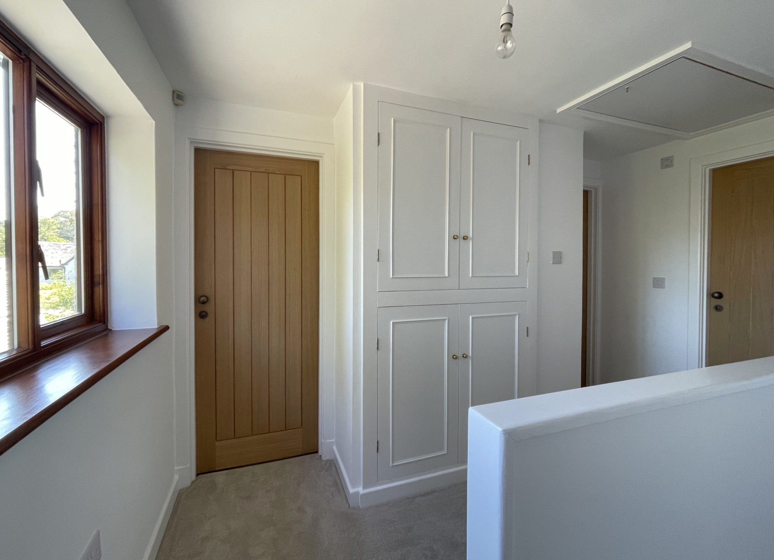 The landing leads to the 3 bedrooms and bathroom