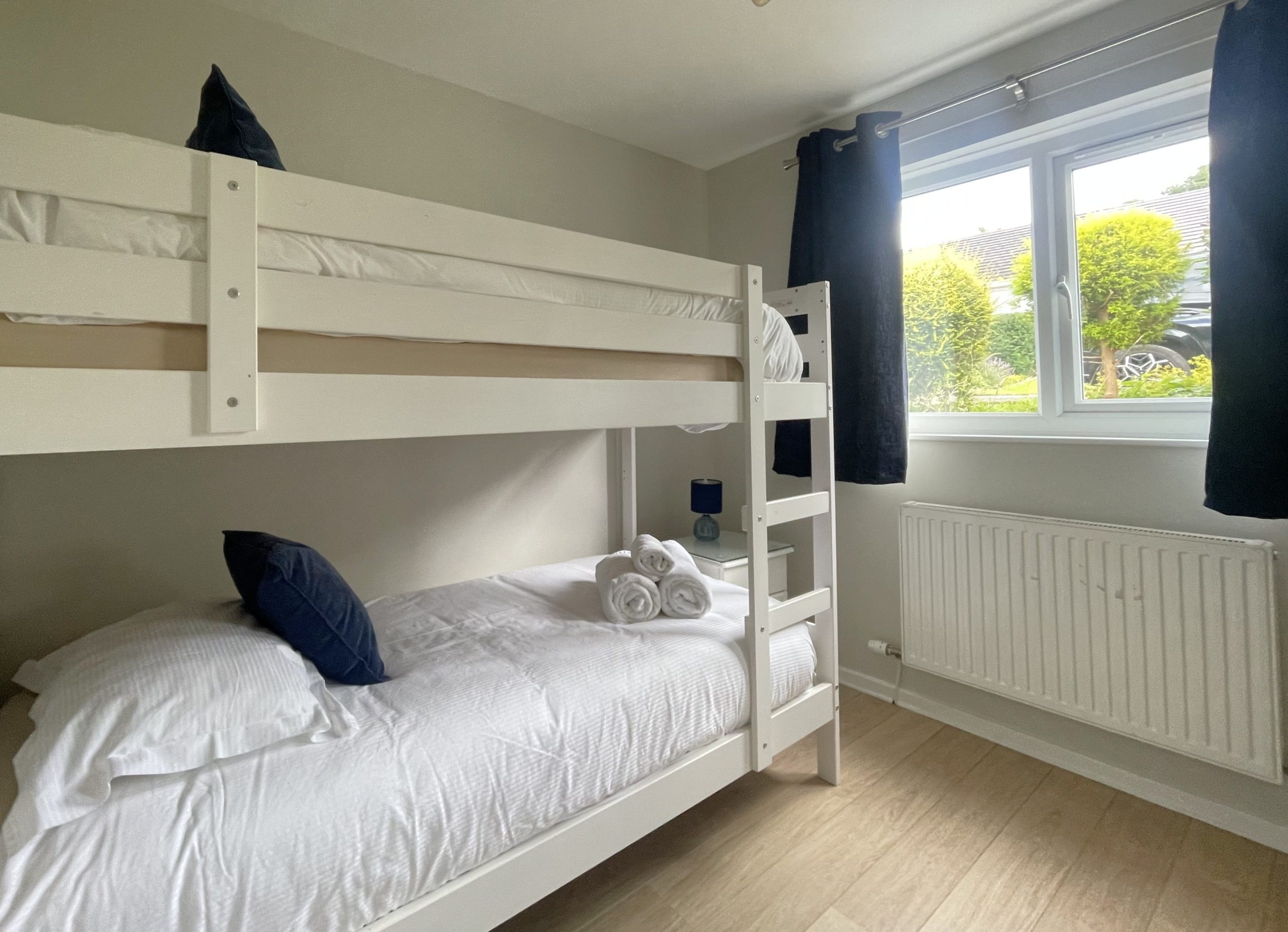 Stay in a family-friendly property, with comfortable bunk beds.