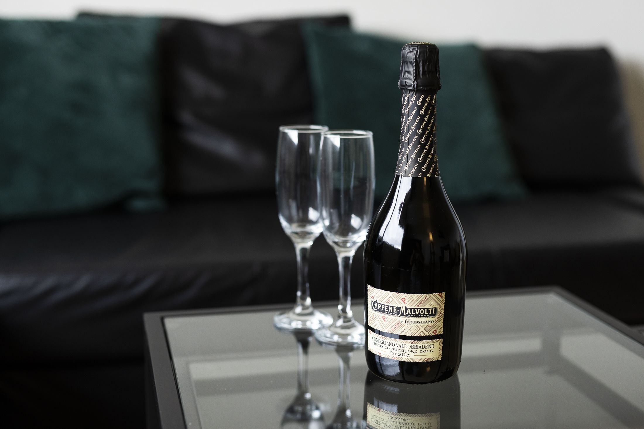 Celebrate a special occasion, or treat yourself to a bottle of fizz on arrival.