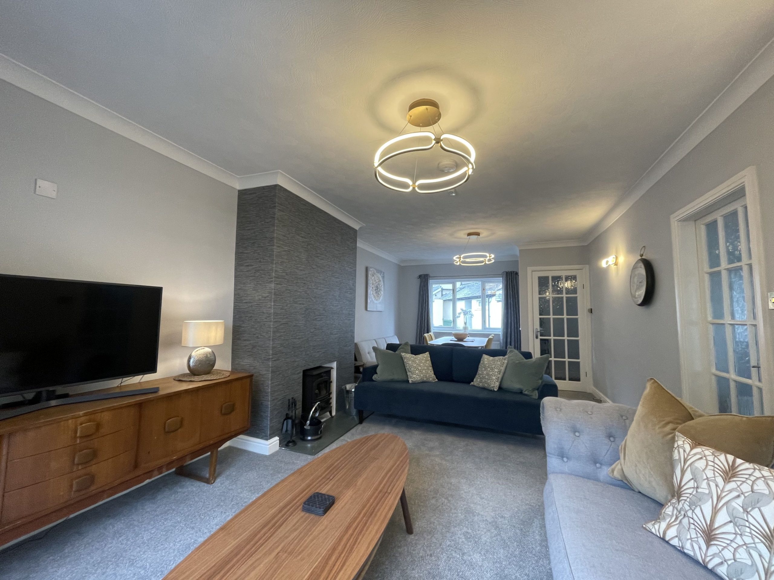 For entertainment, there's a Smart TV so you can watch your favourite tv shows and films, or you can choose one of the games to play if you're feeling lucky