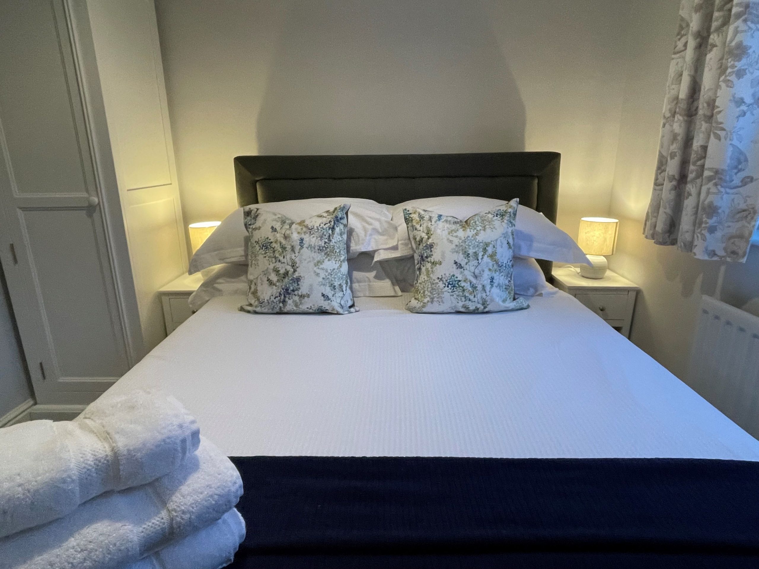 spacious double bedrooms beautifully furnished with quality mattresses for a good nightâ€™s sleep 