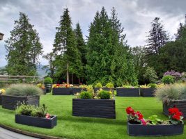 Spa gardens in the Lake District