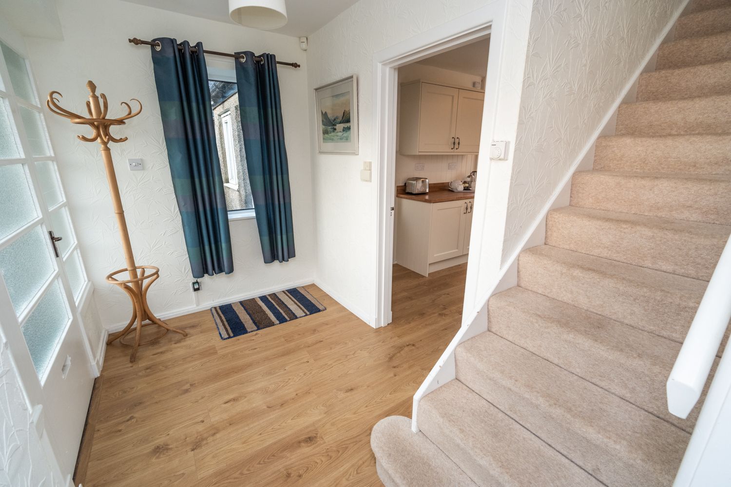 You will find plenty of space to leave your muddy boots and coats in the hallway