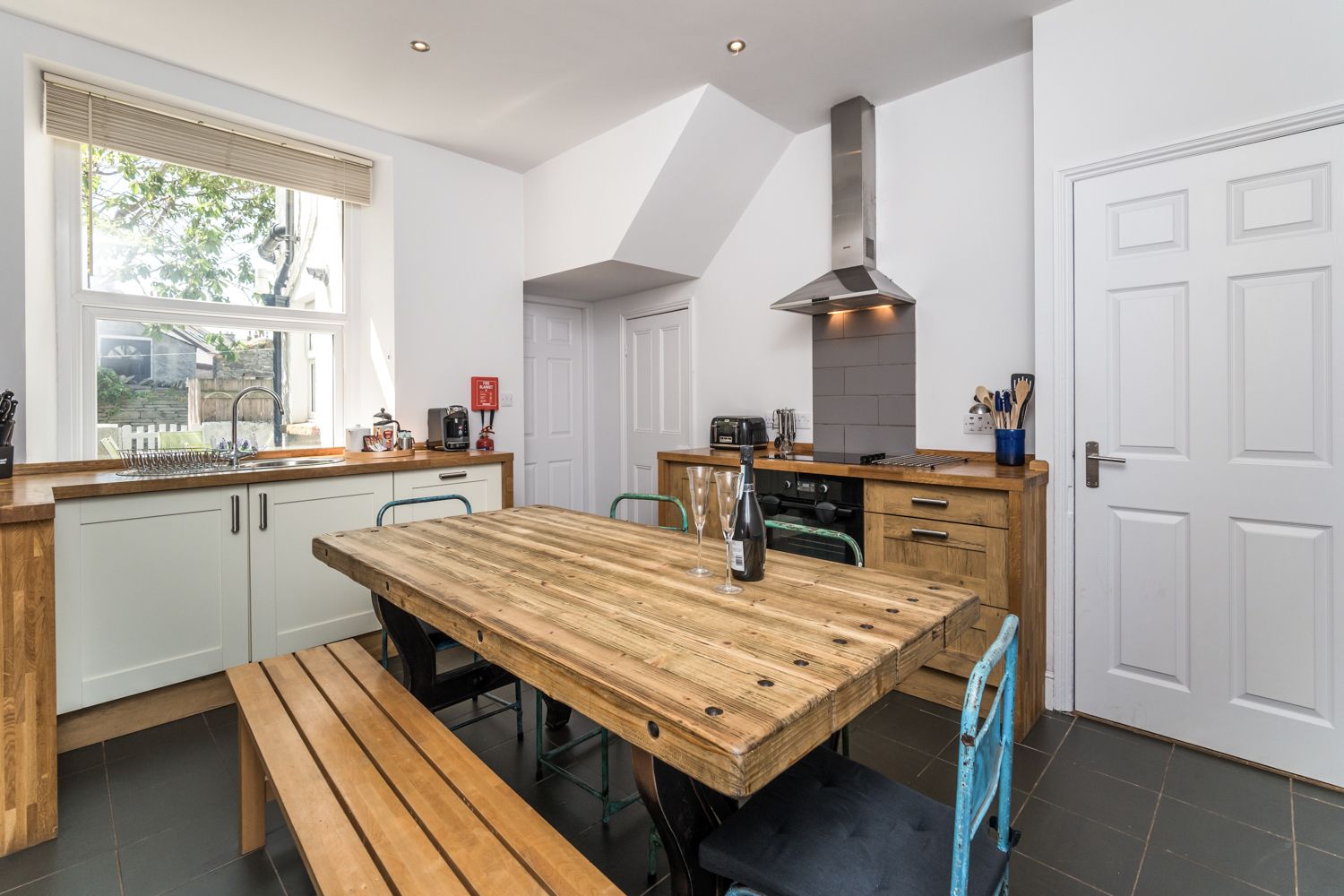 Essentials such as cutlery, utensils, cookware and appliances are paired with indulgent little extras such as an espresso machine