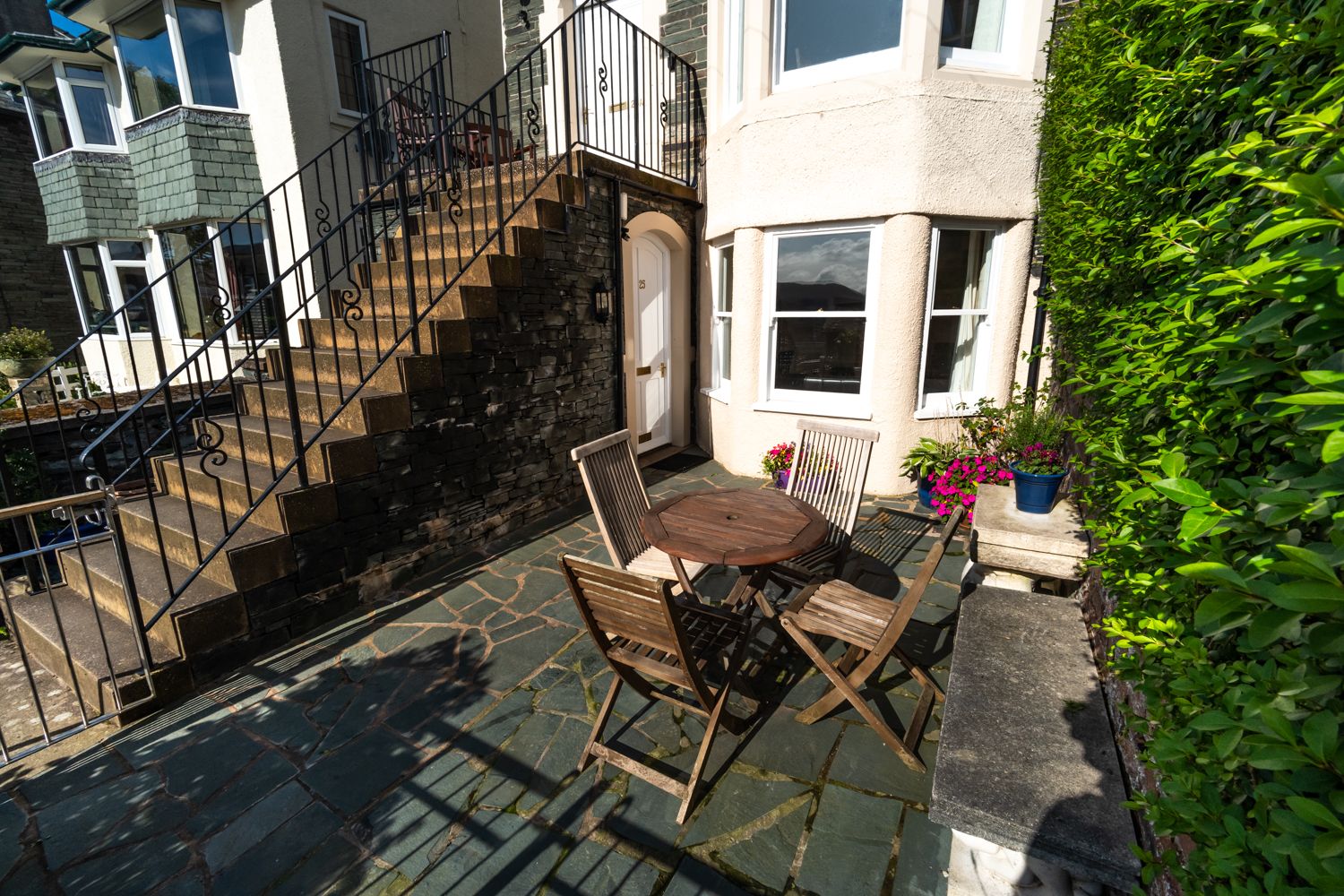You can enjoy the patio when the sun is shining, or you may choose to have a day out in the fells