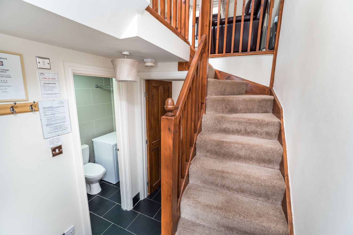 Set out over 2 floors, the cottage is bursting with character and charm