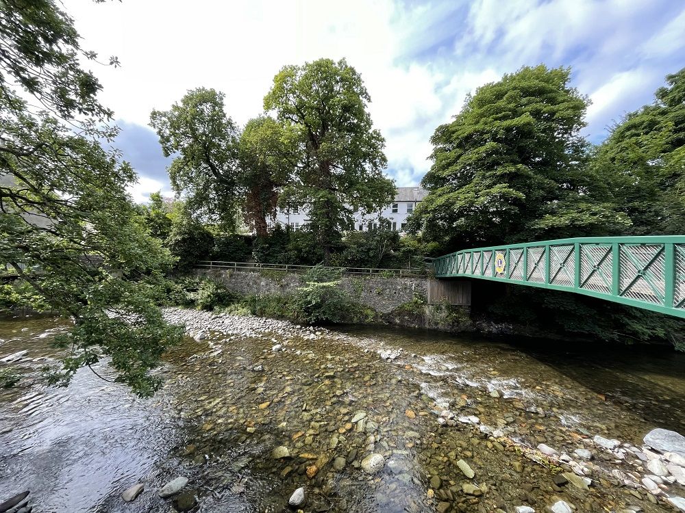 This photo is taken from Fitz Park, with Fairbank just noticeable from behind the trees
