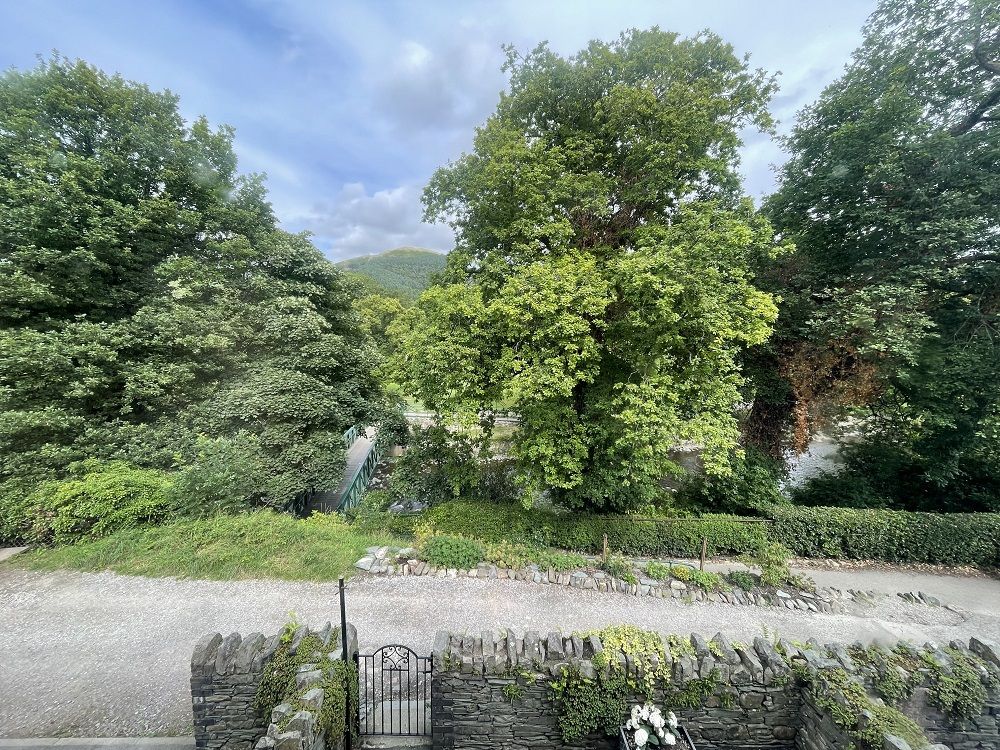 View from the master bedroom towards Fitz Park