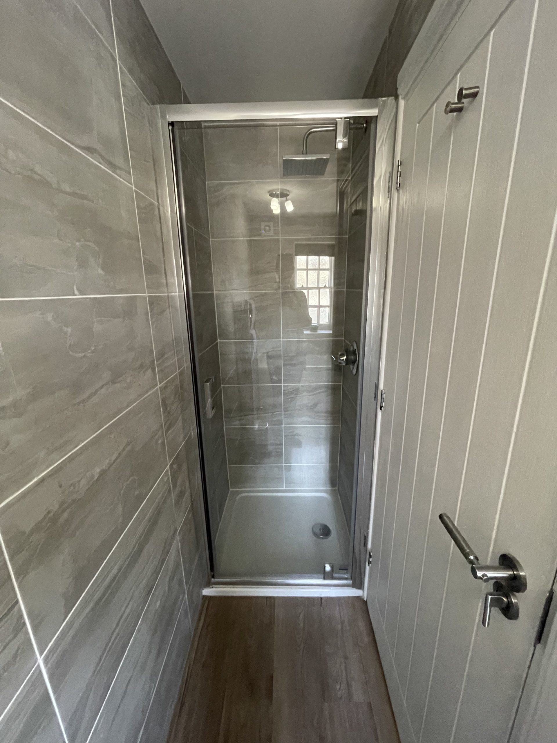 The bathrooms in Bridge House have been recently fitted 