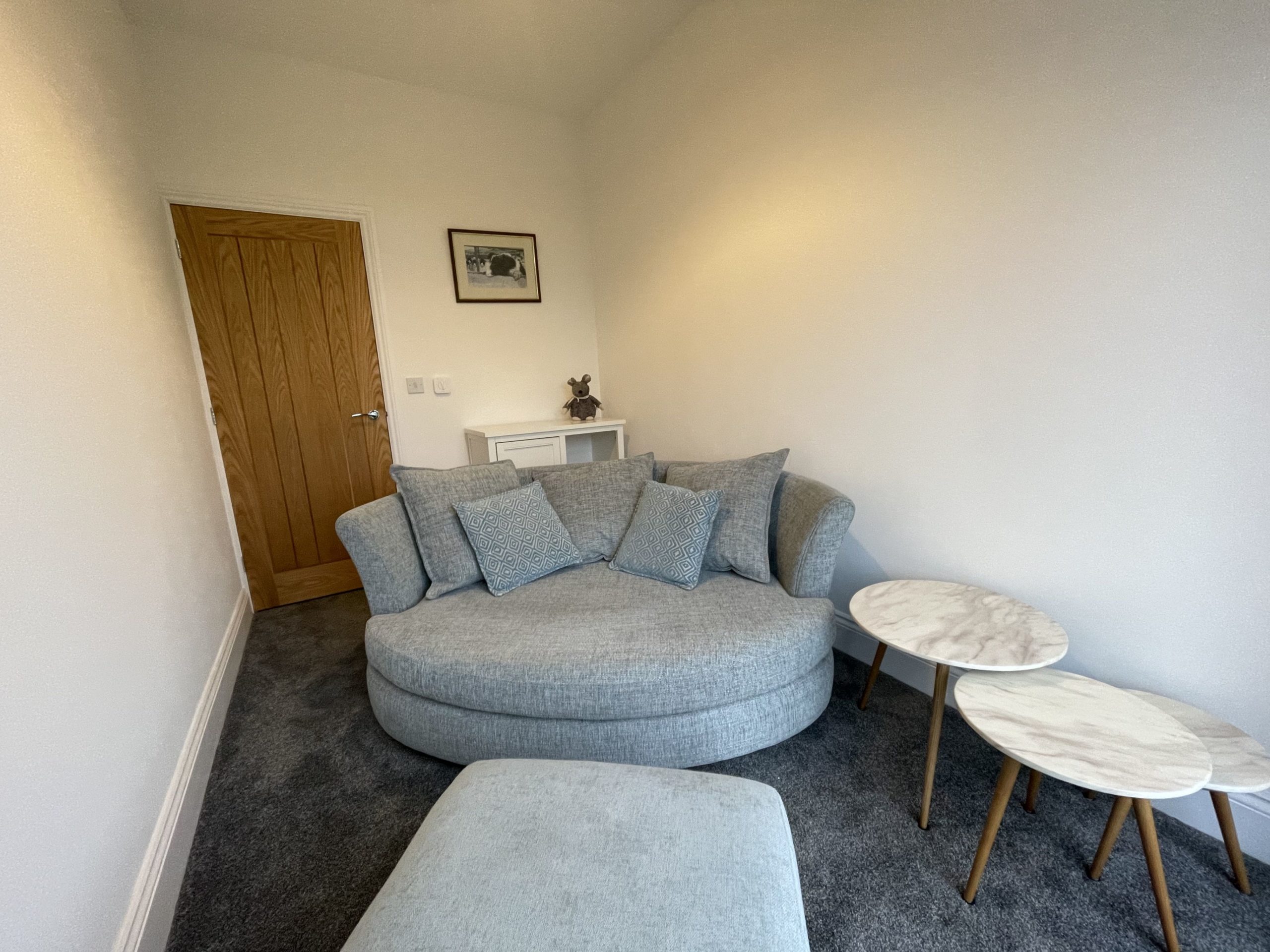 The snug is a lovely cosy area to enjoy some peace and quiet