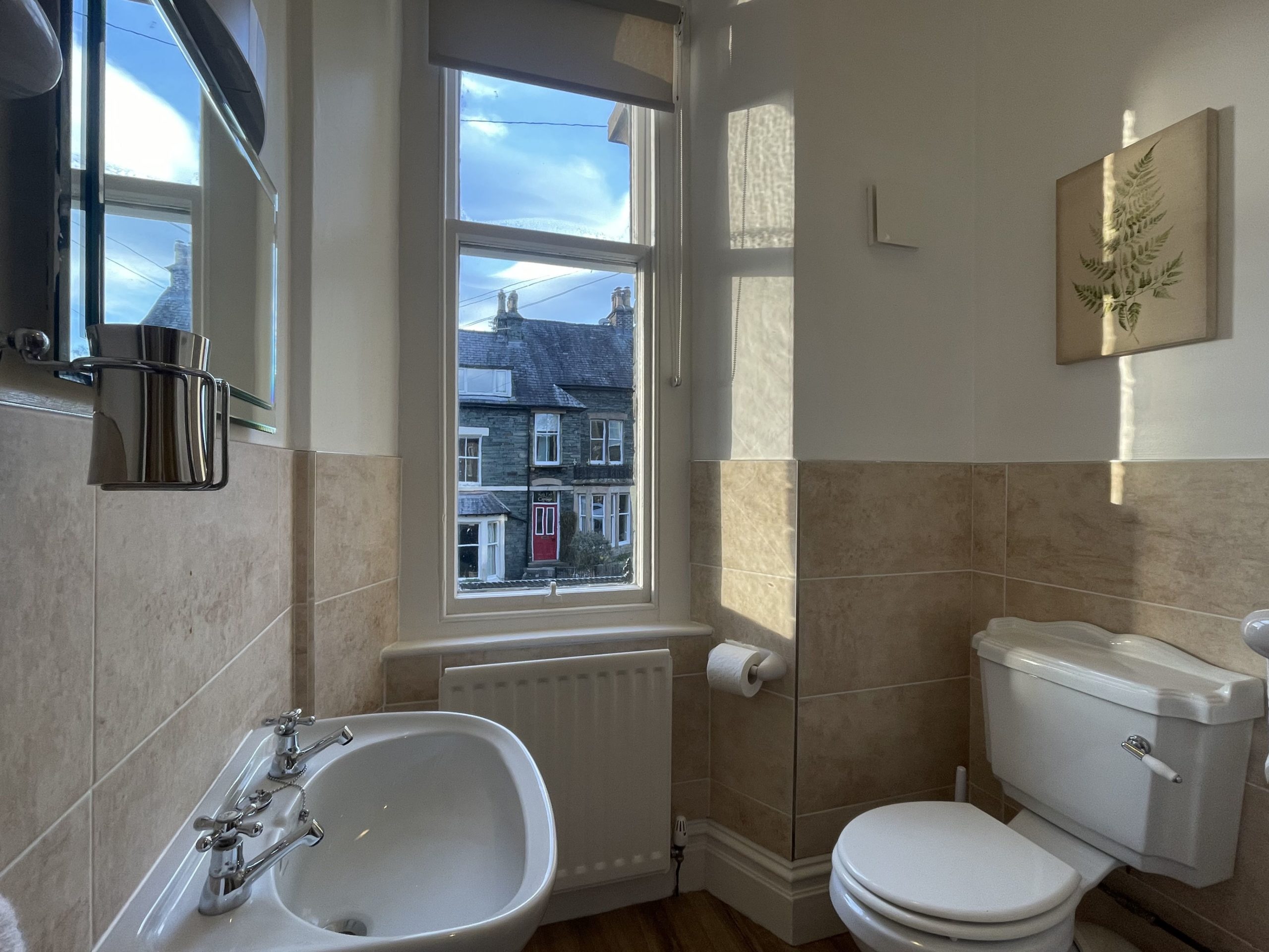 The property benefits from central heating throughout