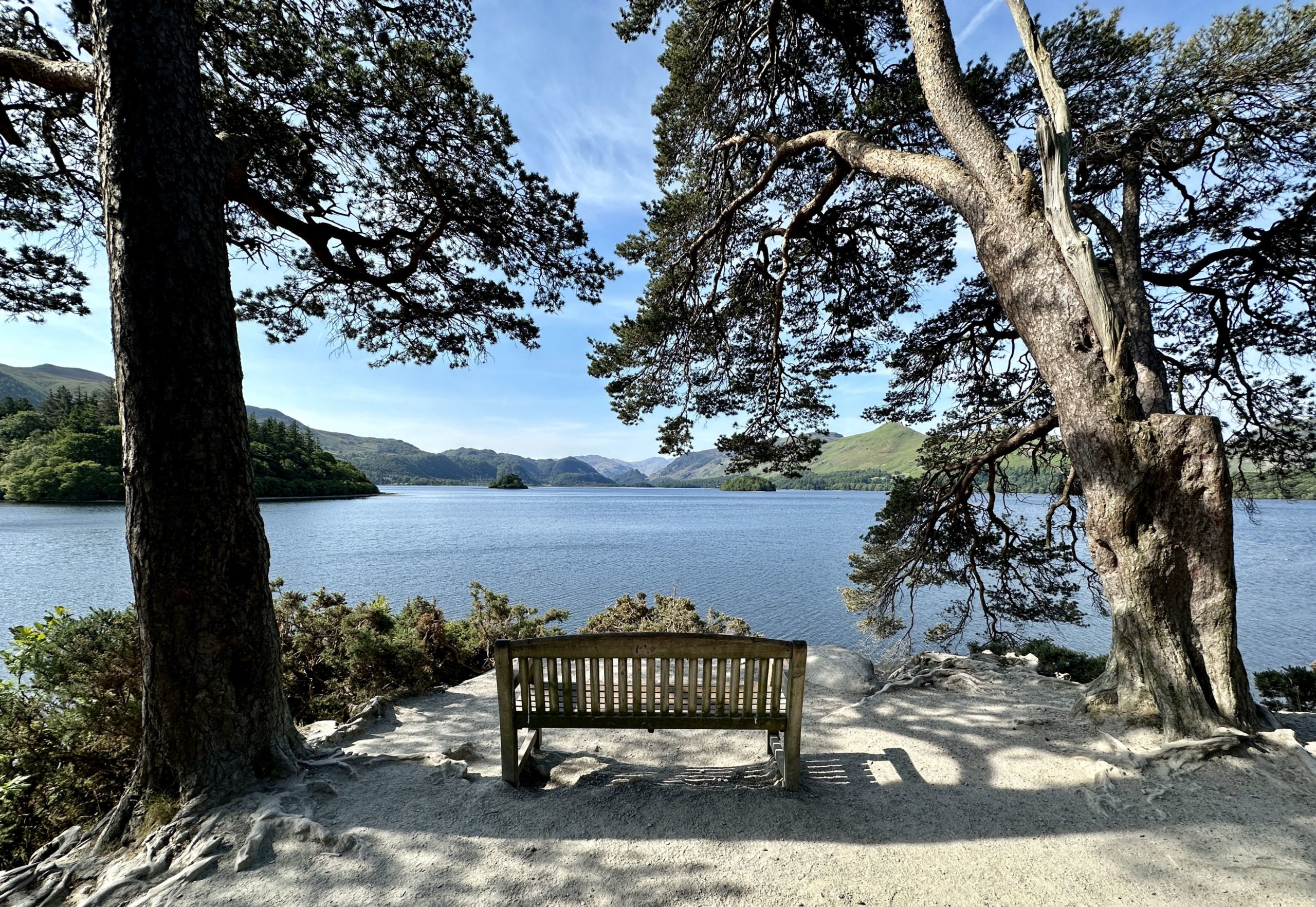 Friar's Crag is a short walk from the property and provides the most amazing backdrop for a holiday selfie