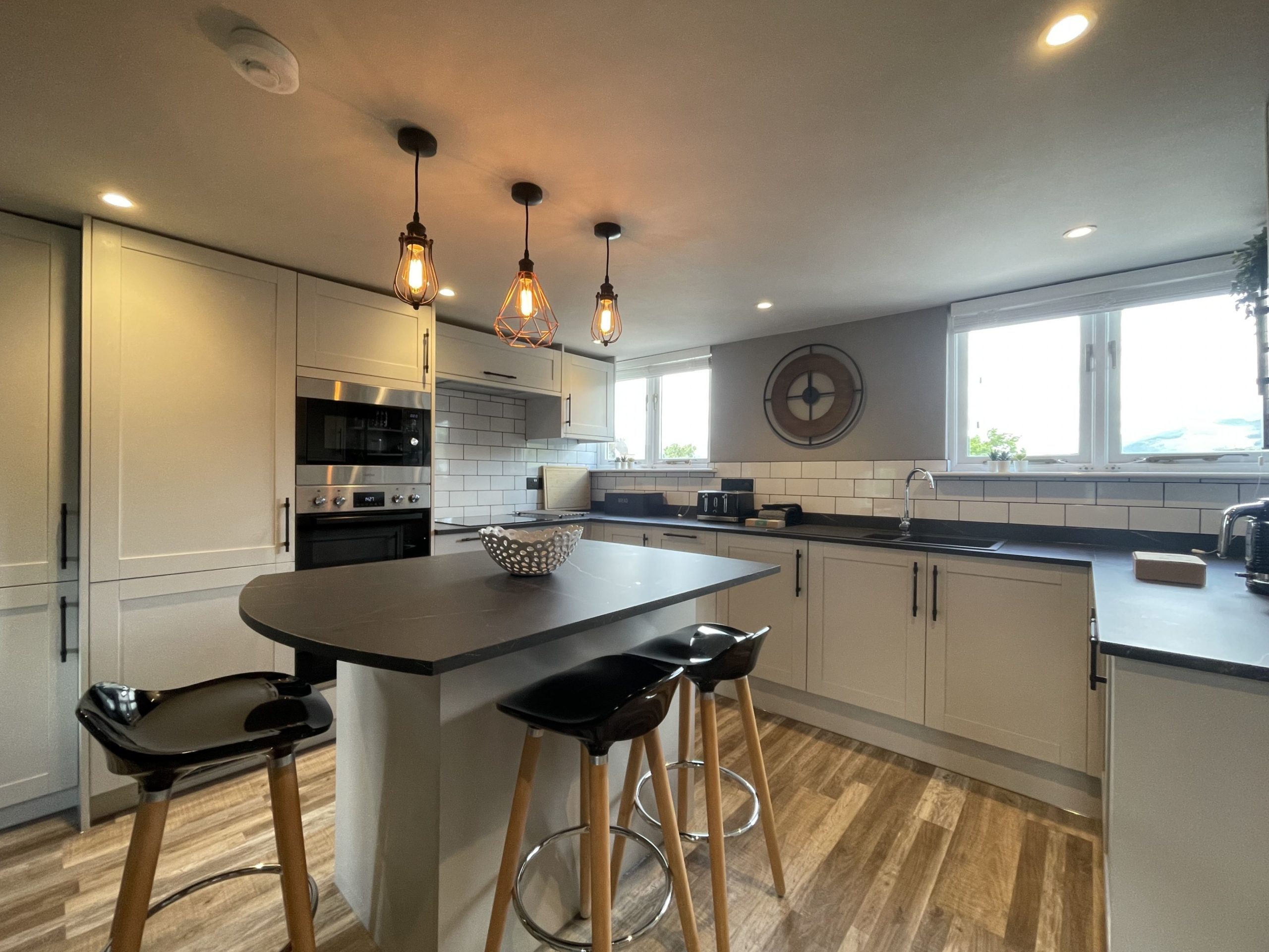 Mountain View boasts a beautiful recently kitchen
