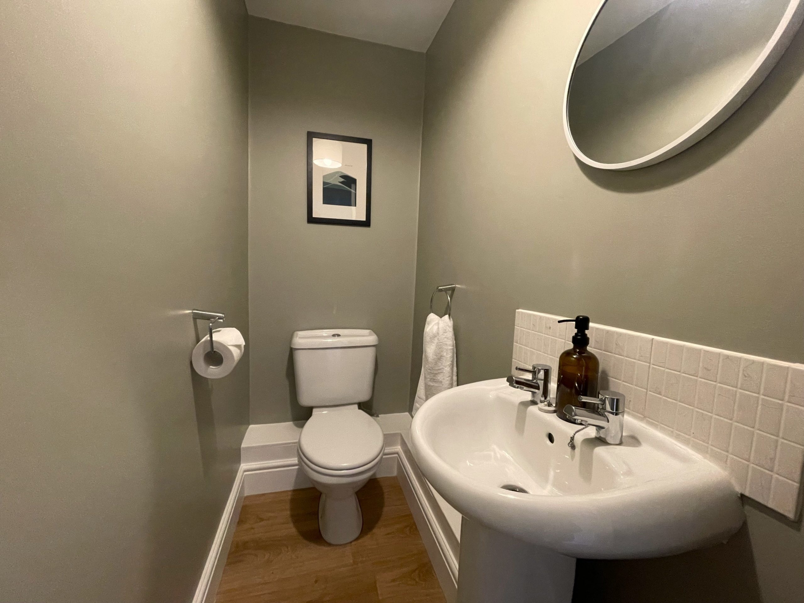 A separate WC can be found on the 2nd floor