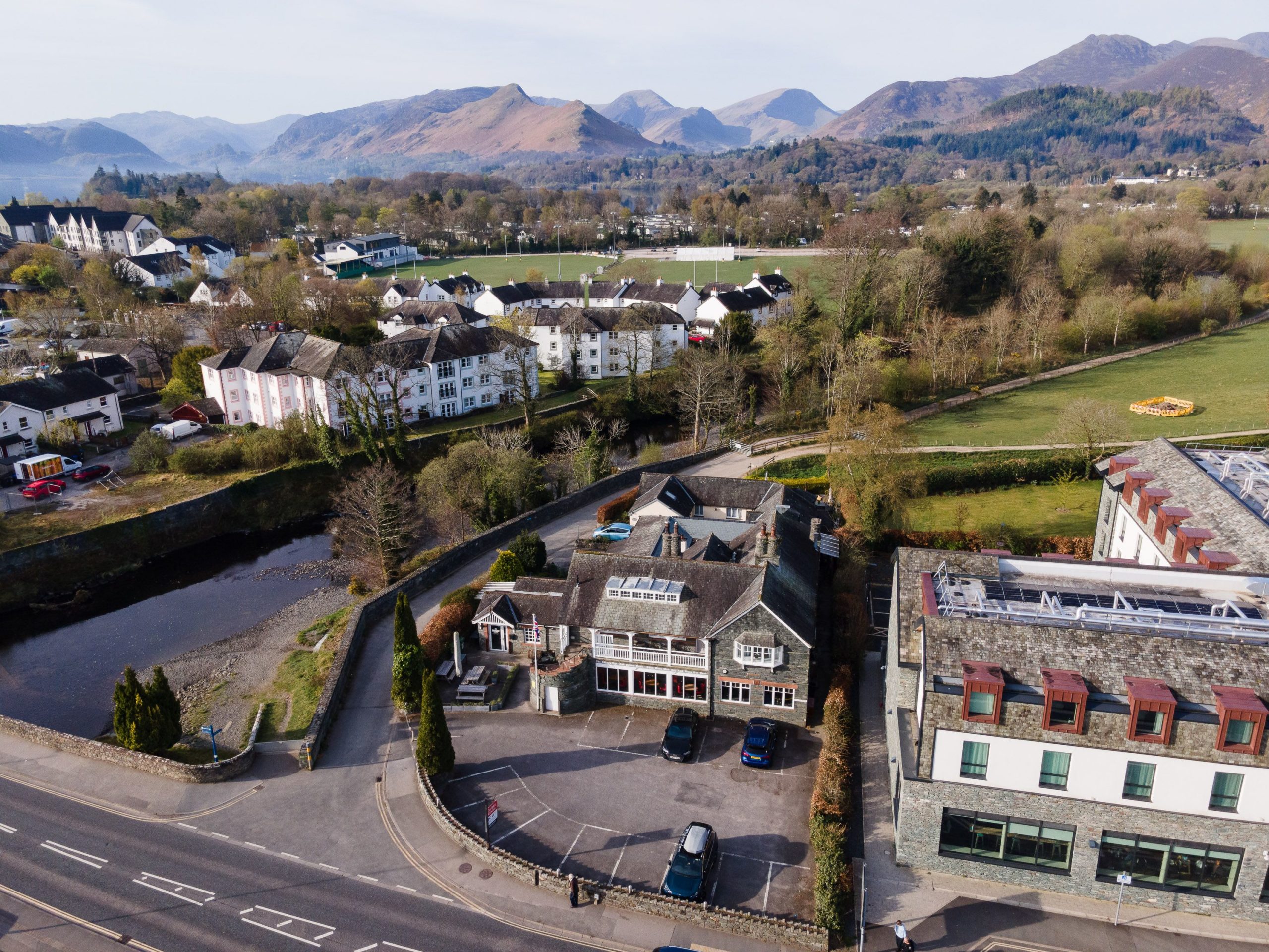 Greta Howe is nestled in the town of Keswick surrounded by beautiful views