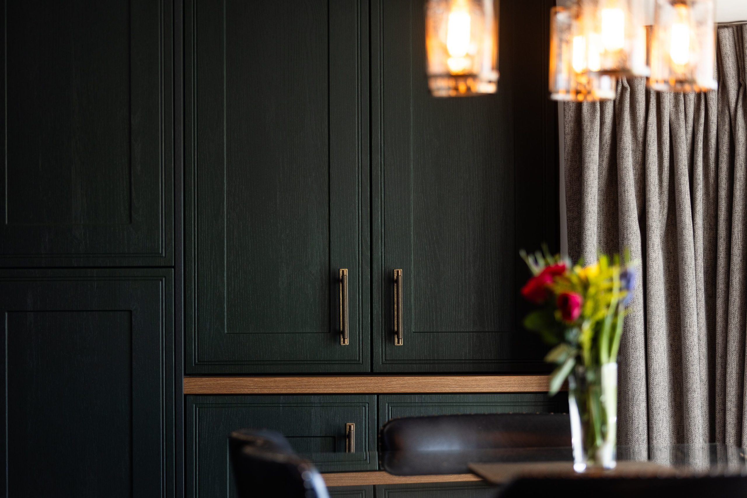 bespoke, fitted kitchen