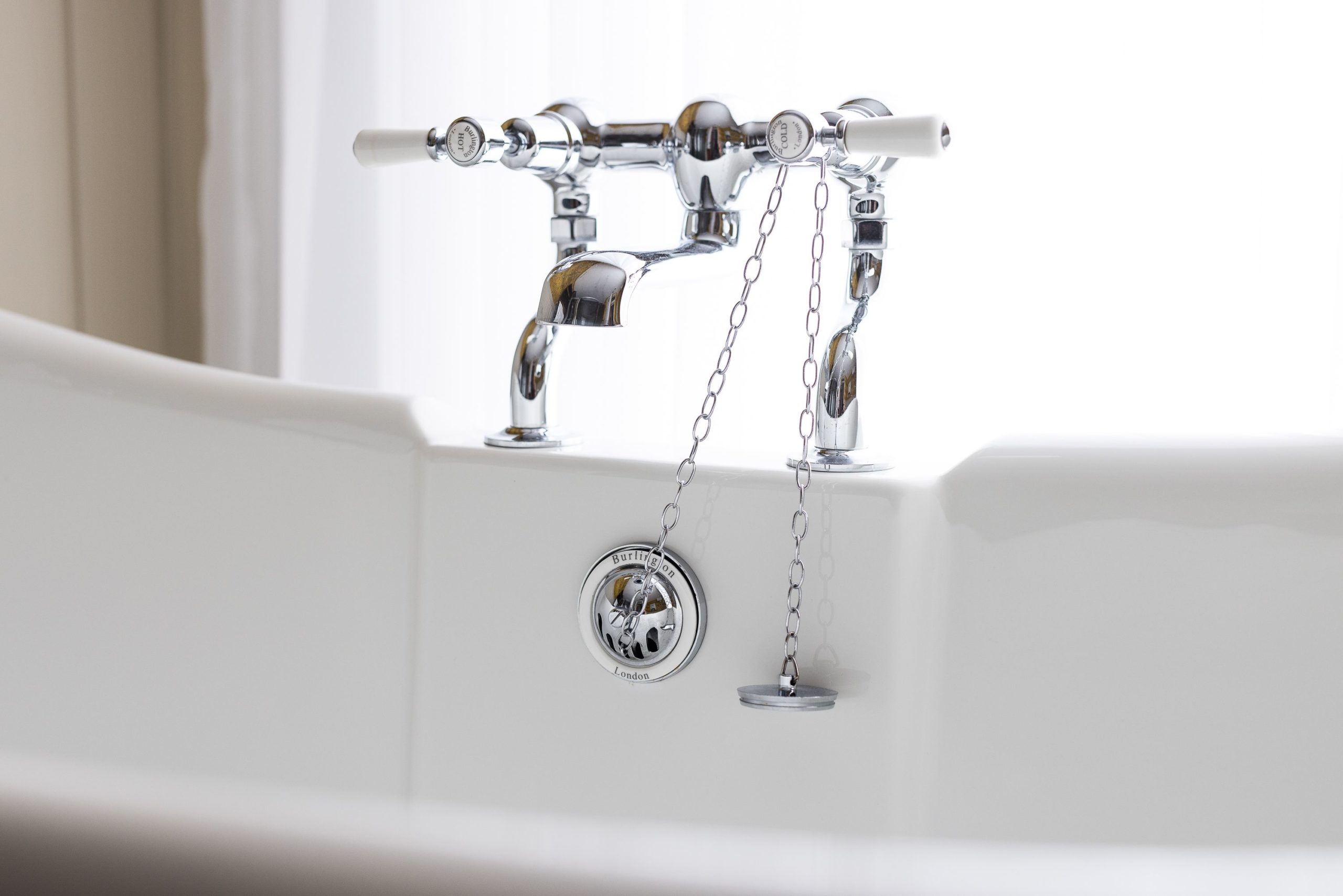 Enjoy a soak in the bath after the days adventures
